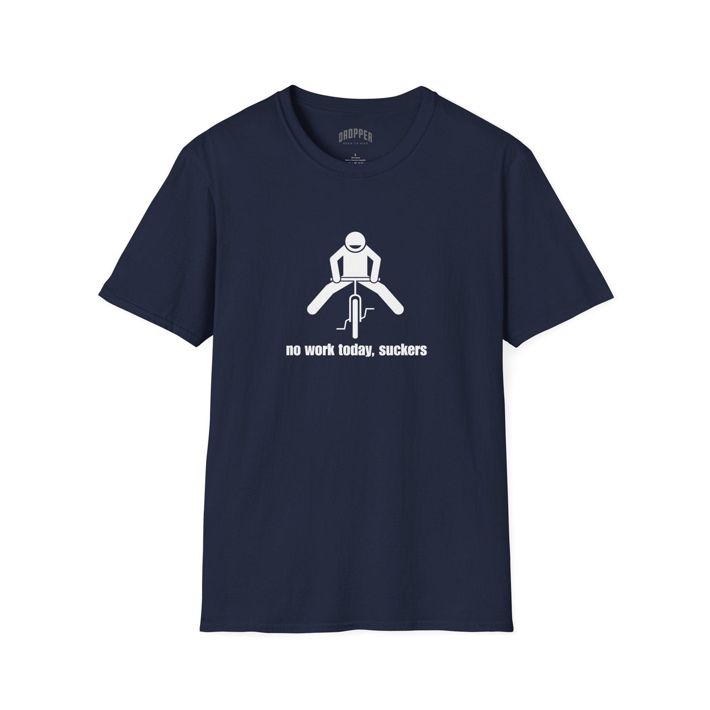 No Work Today T-Shirt Navy
