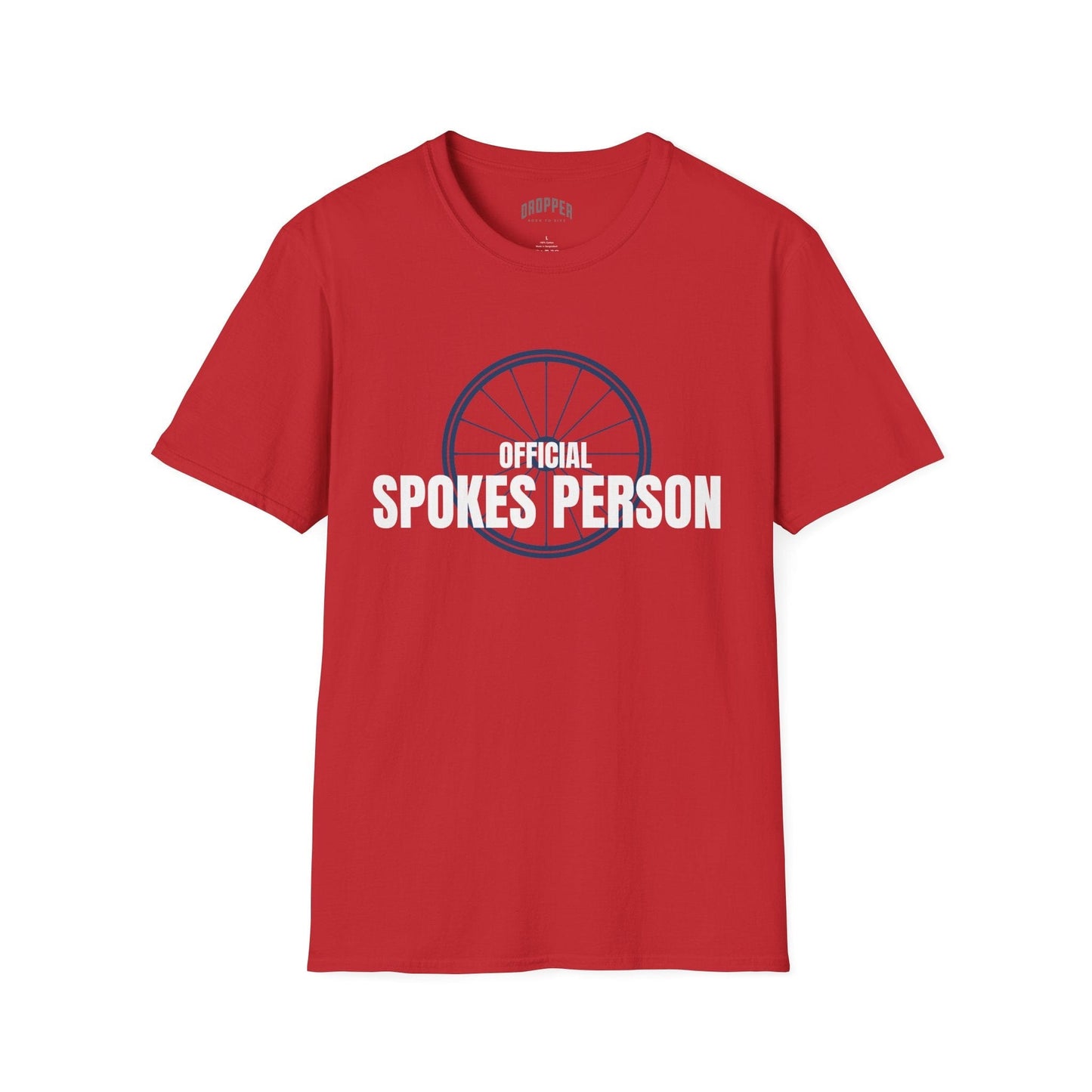 Spokes Person T-Shirt Red
