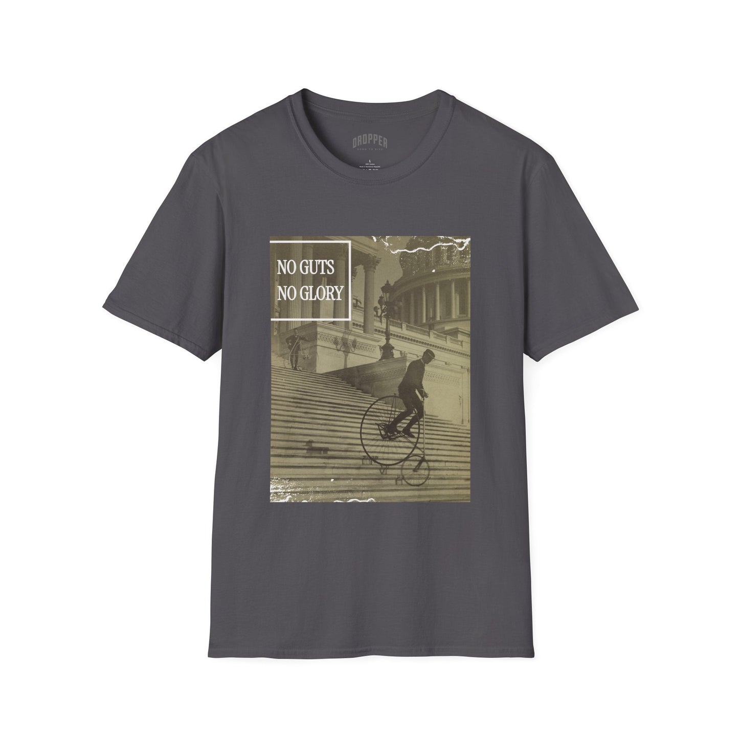 No Guts No Glory T-Shirt Grey