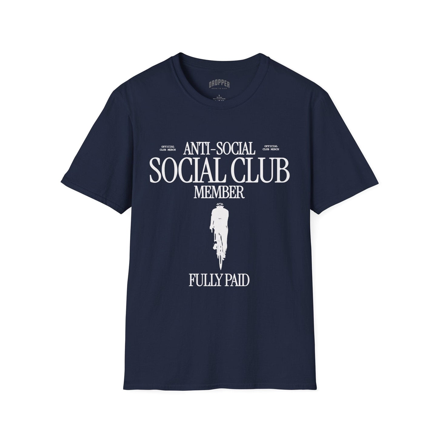 Anti-social Club T-Shirt Navy