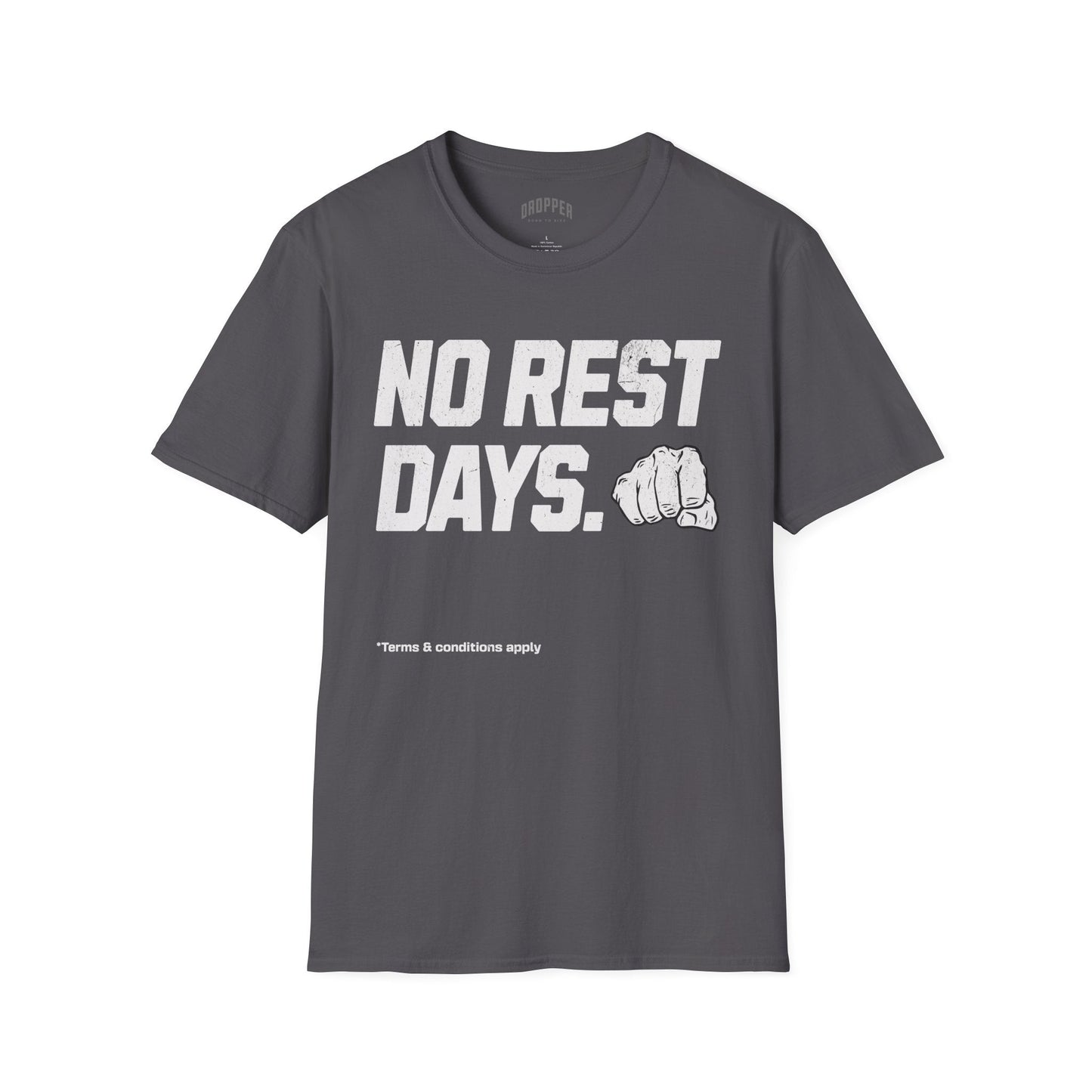 Terms & Conditions Apply T-Shirt Grey