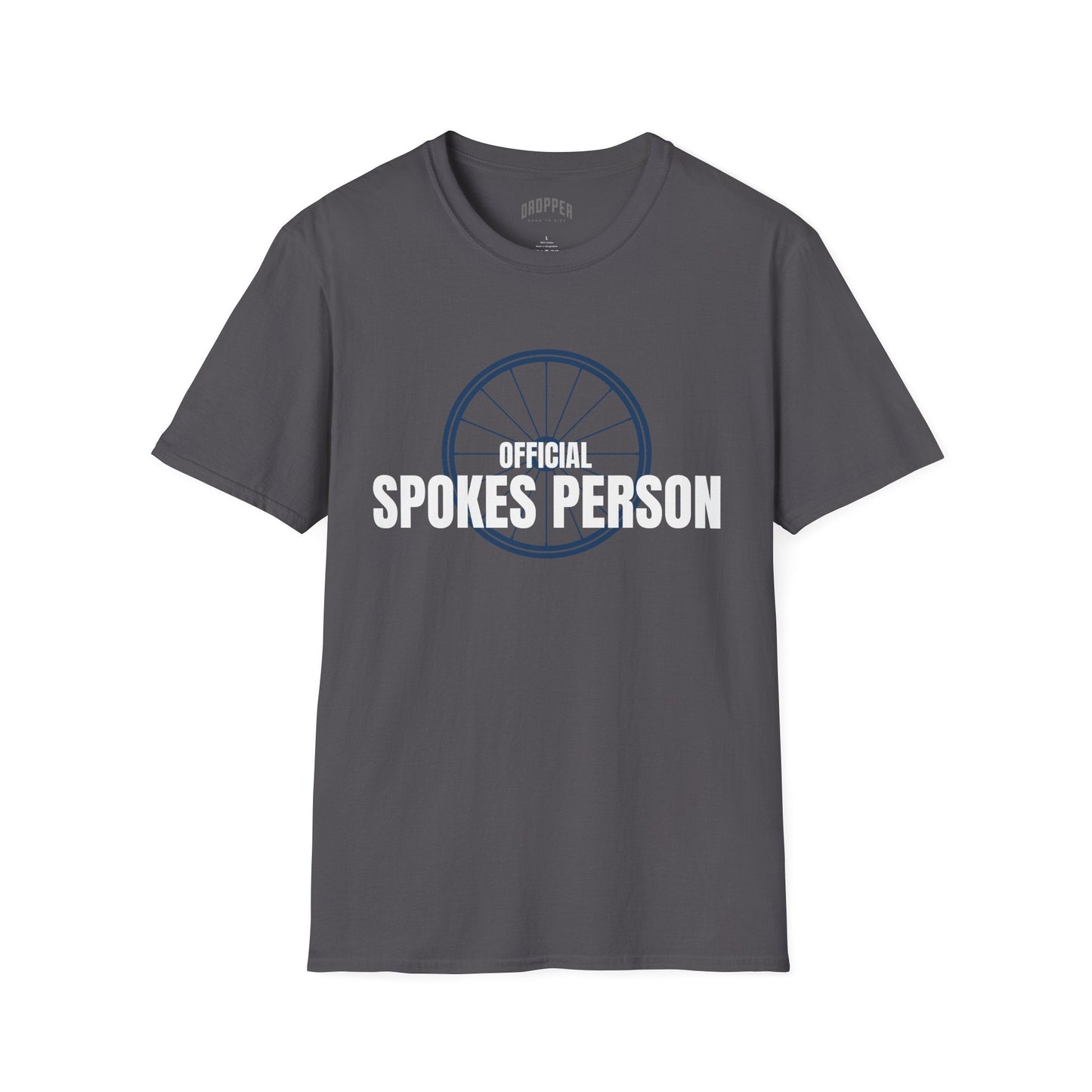 Spokes Person T-Shirt Charcoal