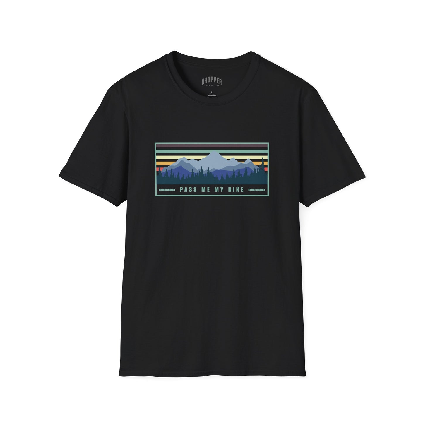 Pass My Bike T-Shirt Black