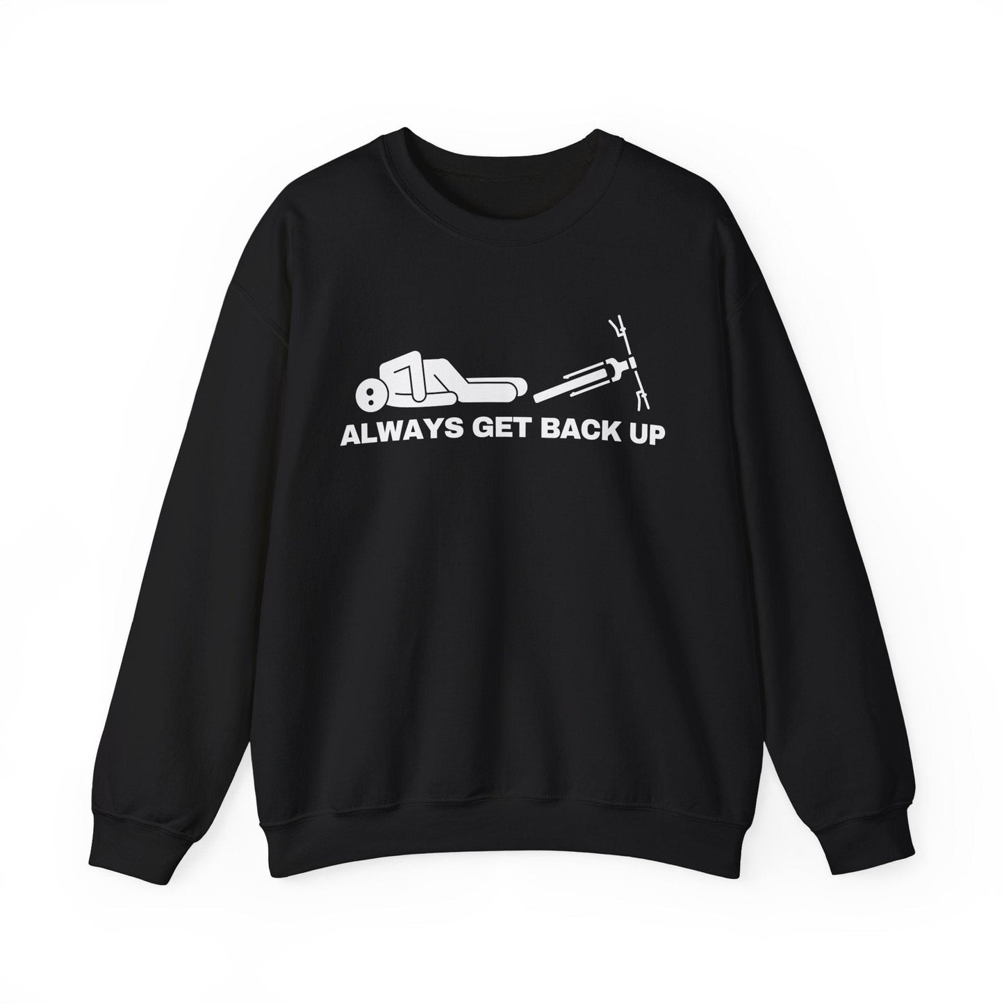 Always Get Back Up Sweatshirt Black