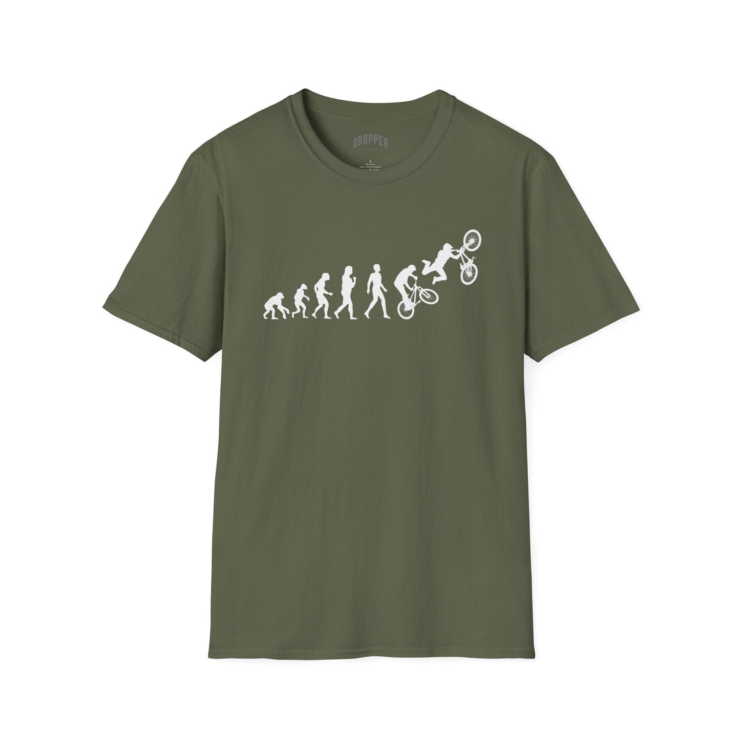 Evolution T-Shirt Military Green