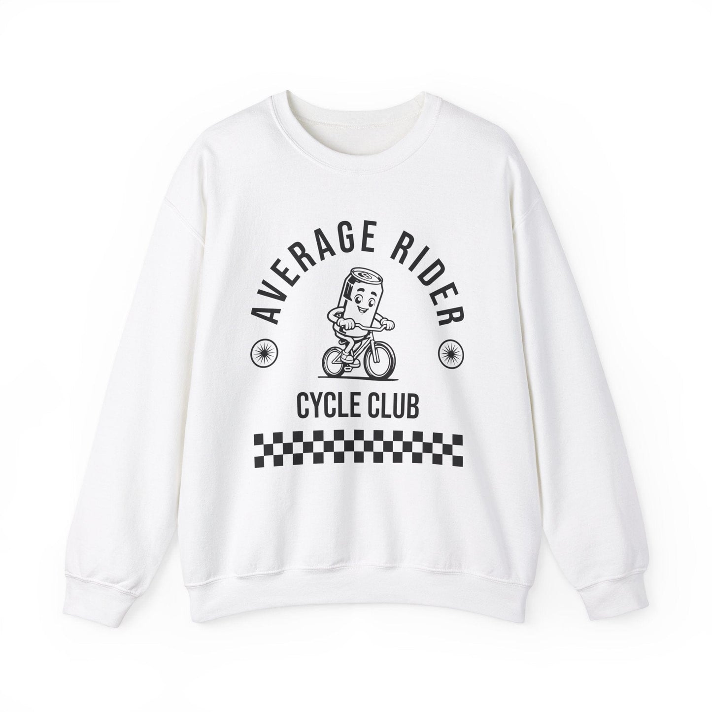 Average Rider Club Sweatshirt White
