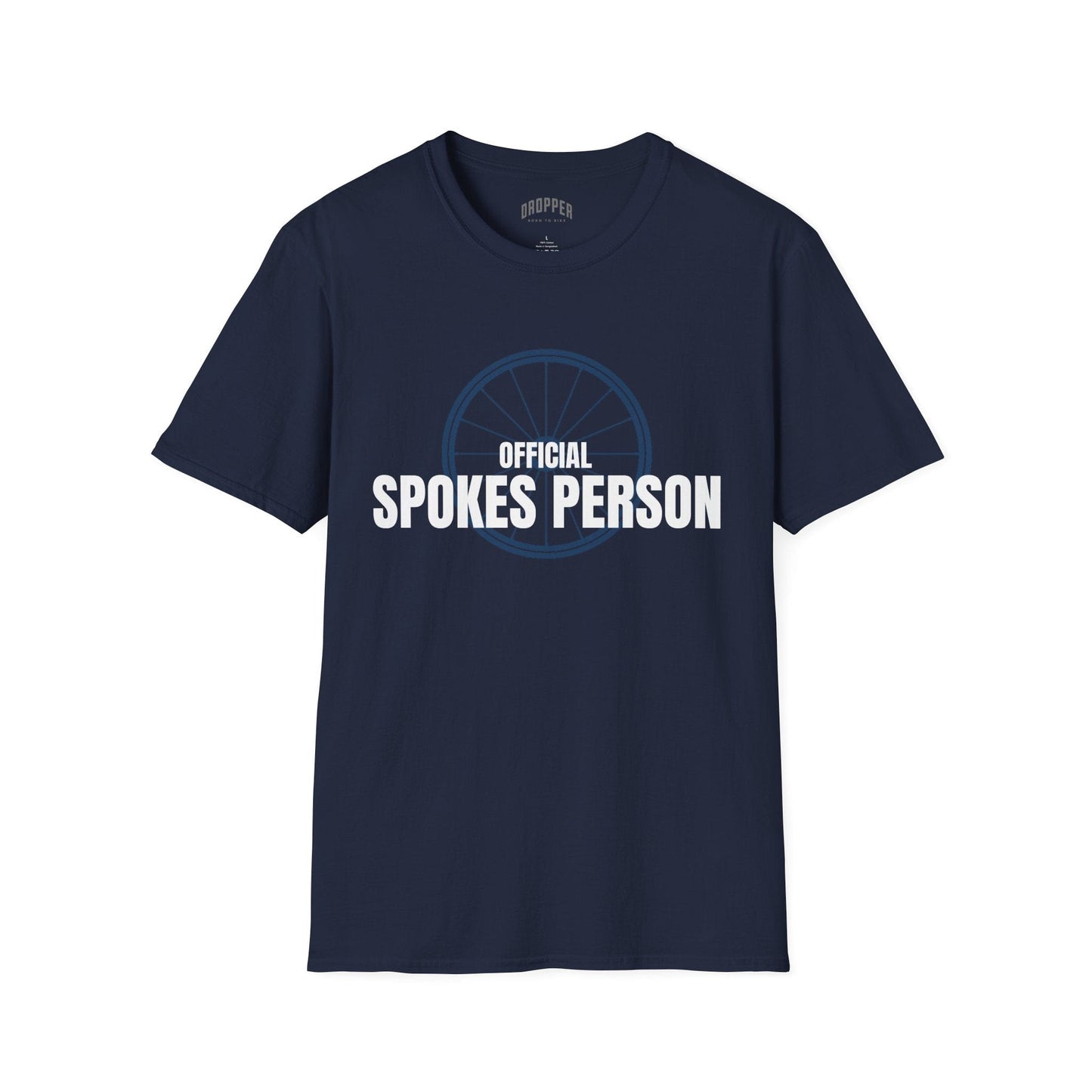 Spokes Person T-Shirt Navy