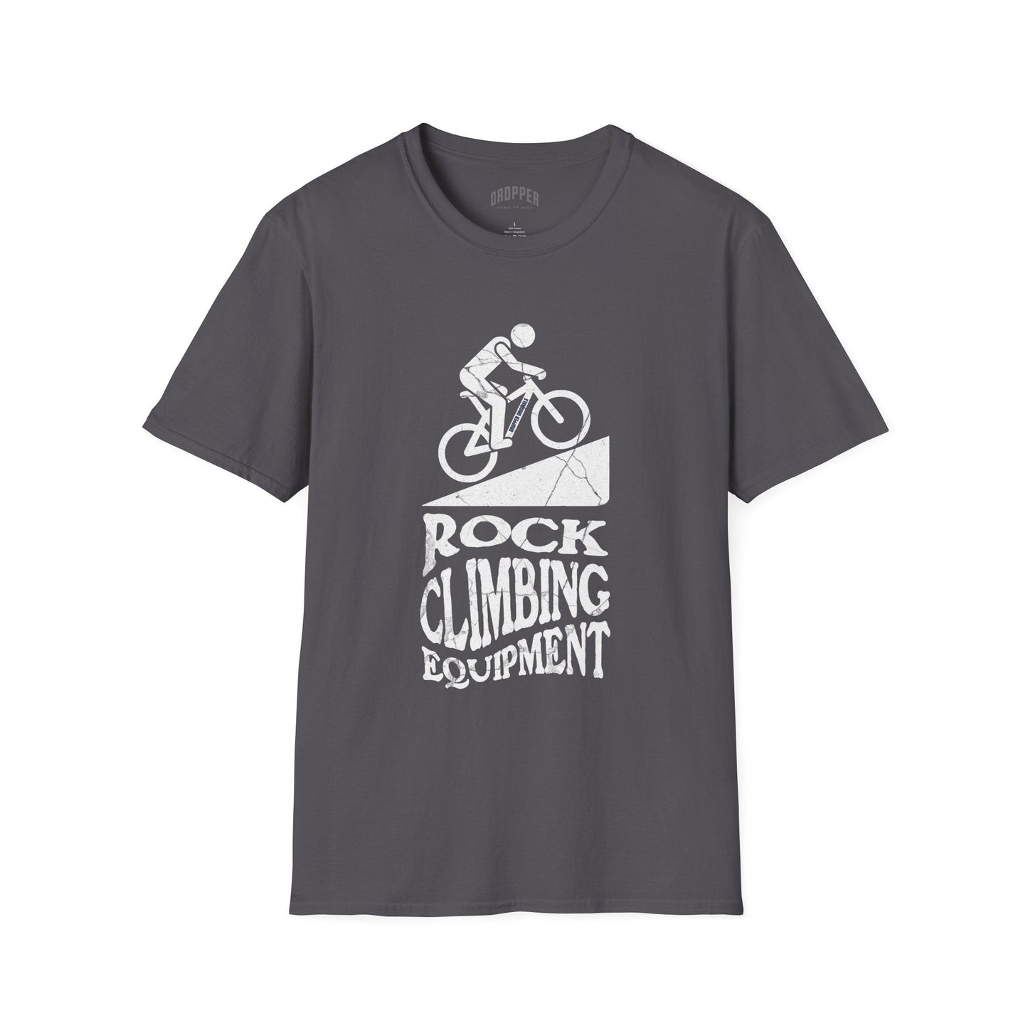 Rock Climbing T-Shirt Charcoal