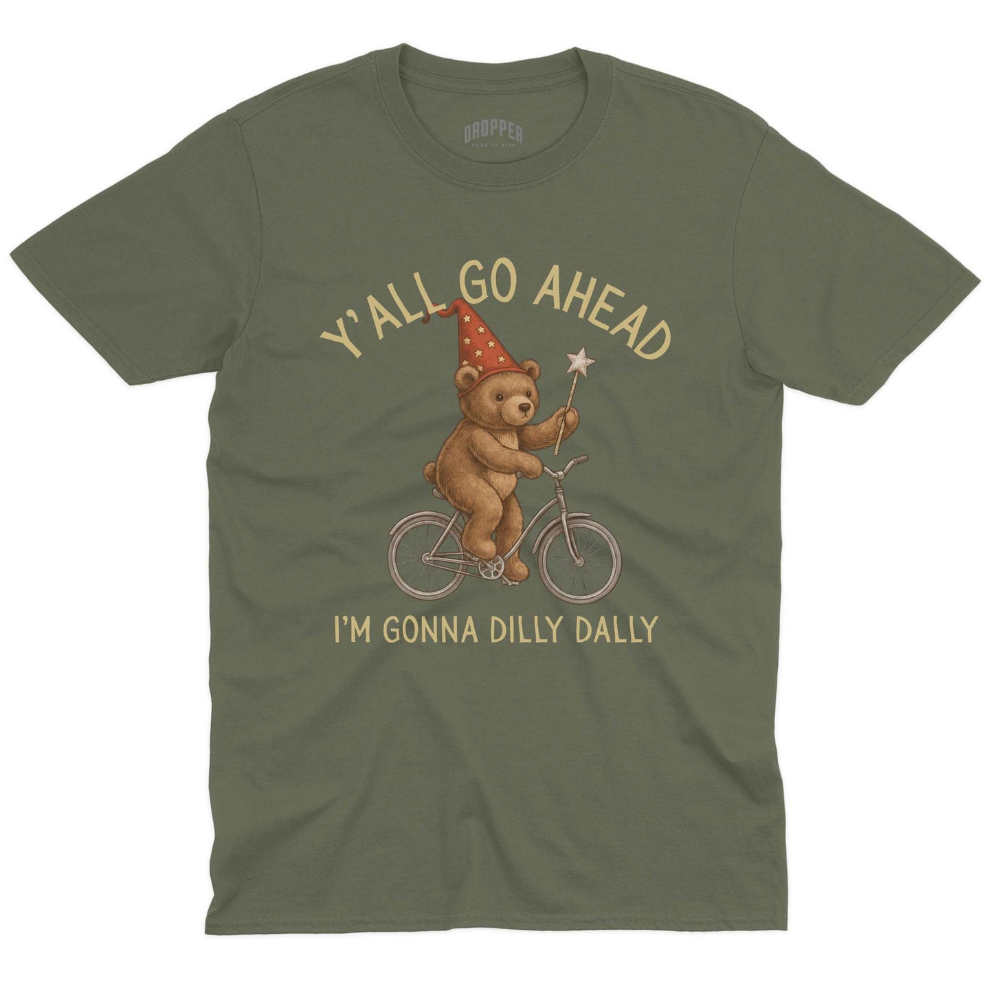Dilly Dally T-Shirt Military Green