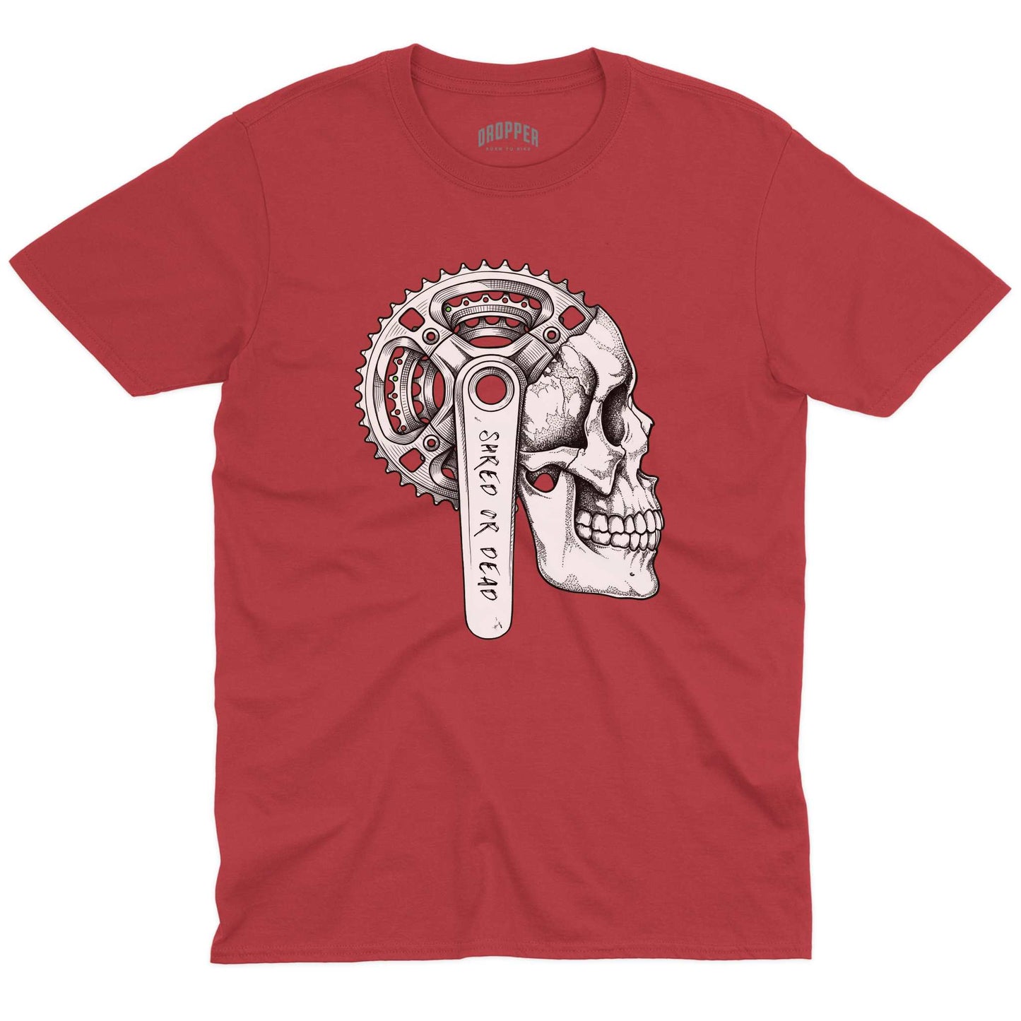 Shred Or Dead T-Shirt Red