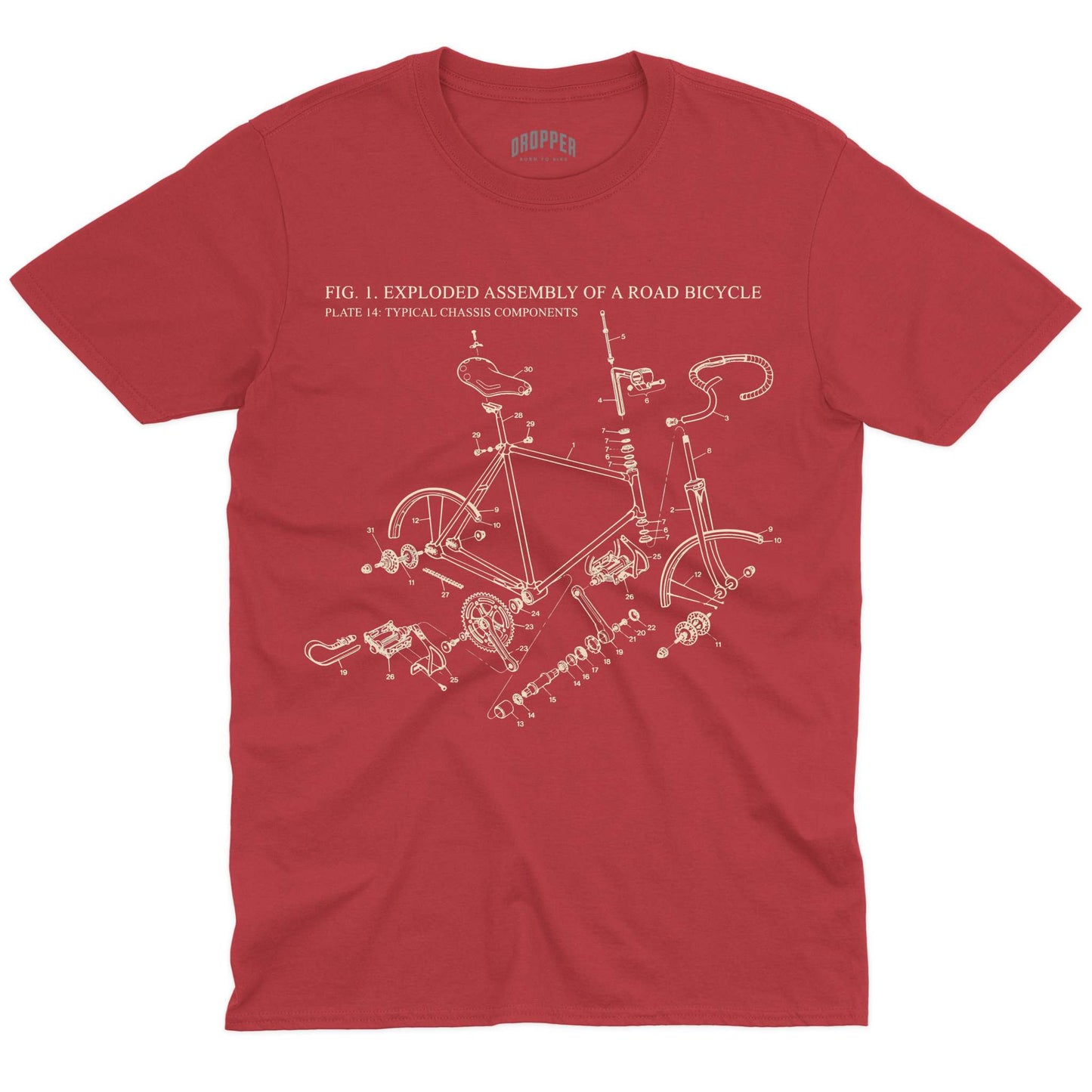 Exploded Drawing T-Shirt