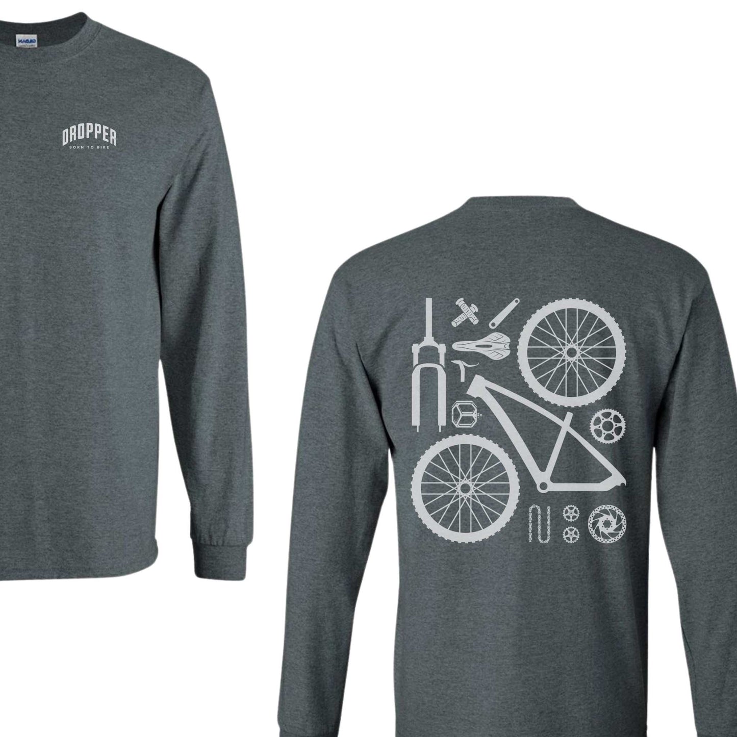 Ingredients Long Sleeve Tee Dark Heather