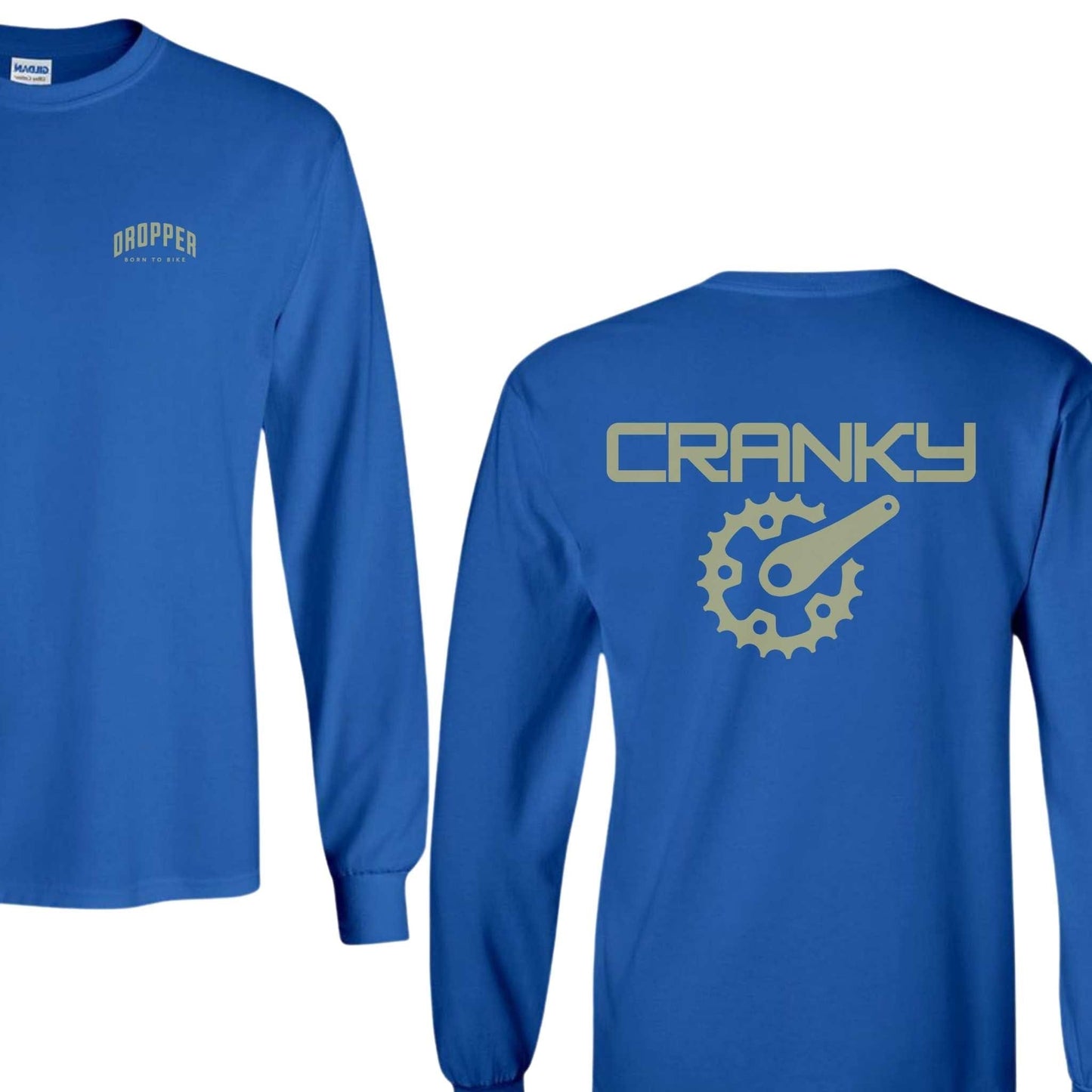 Cranky Long Sleeve Tee Royal