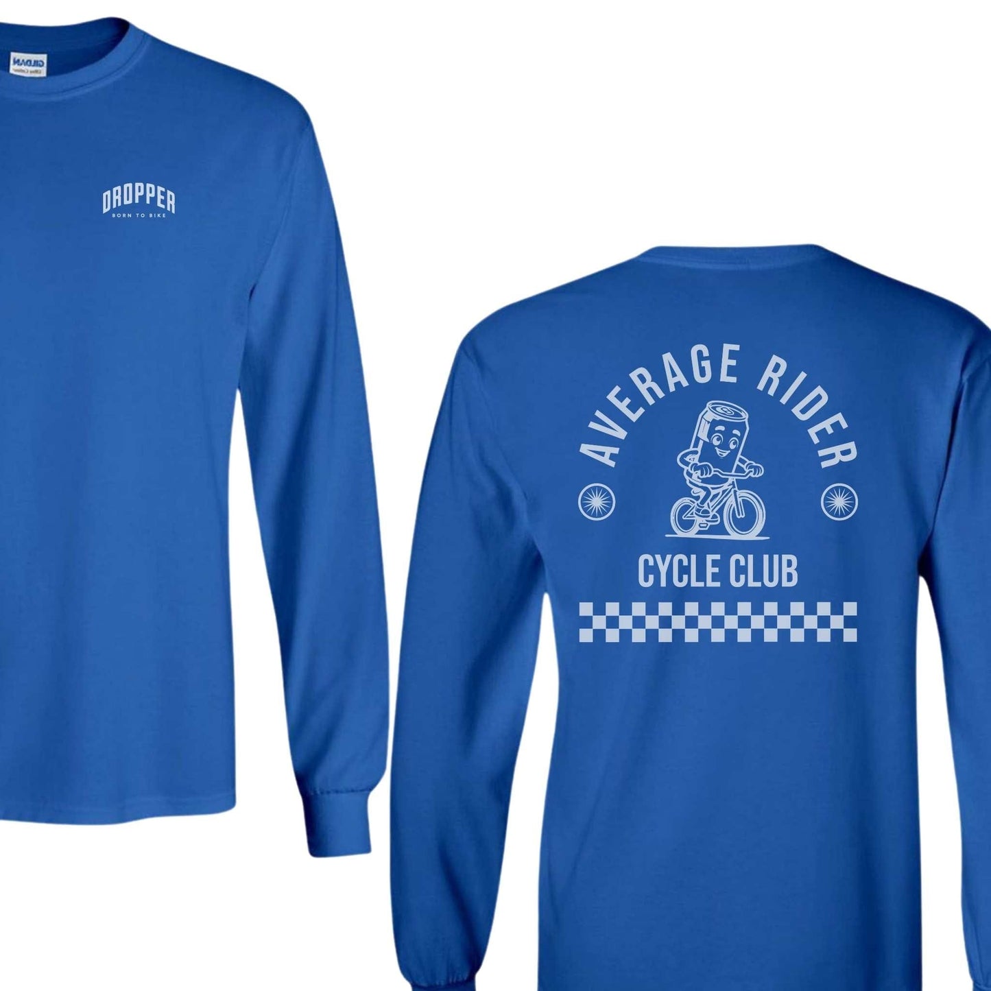 Average Rider Long Sleeve Tee Royal