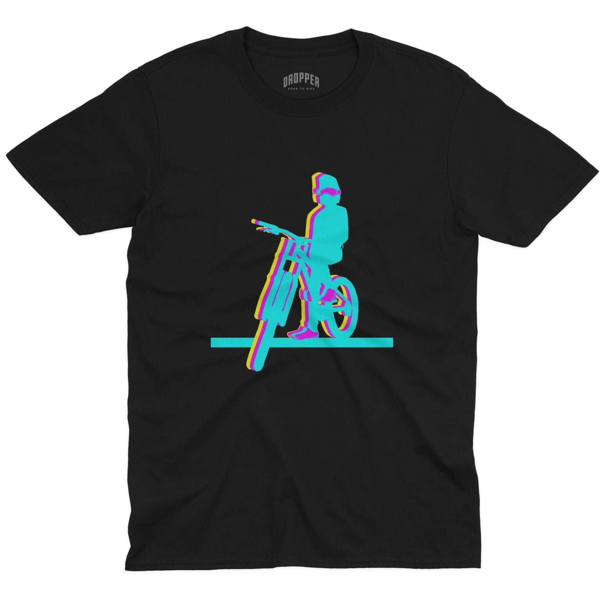 Glitch T-Shirt Black