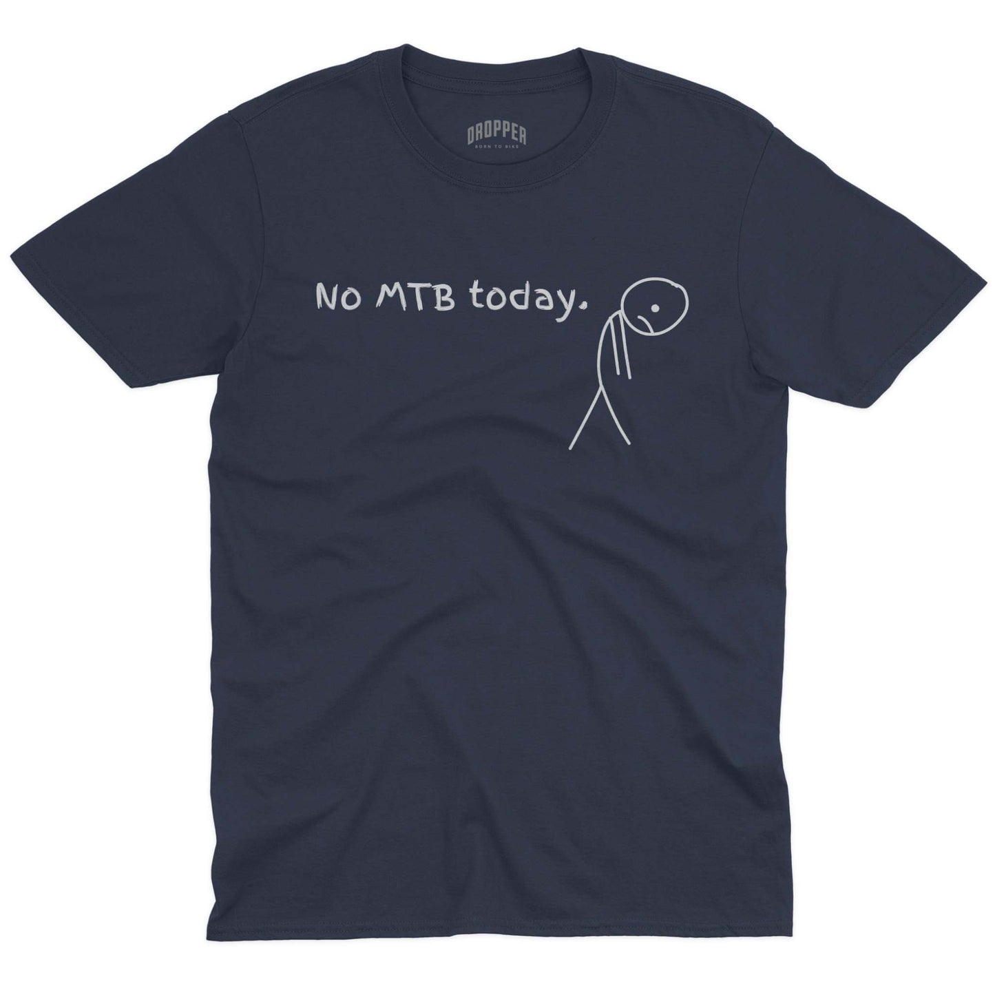 No MTB Today T-Shirt Navy