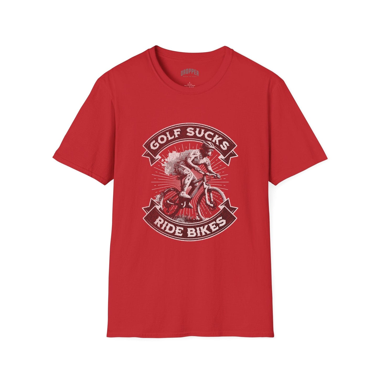 Golf Sucks T-Shirt Red