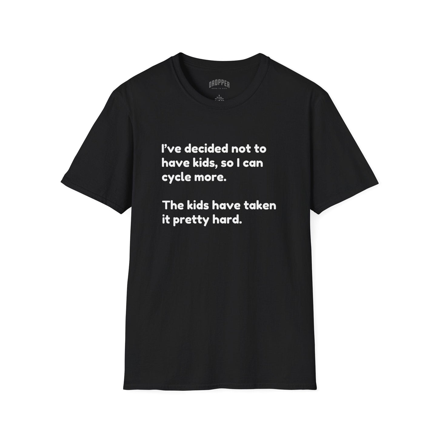 No Kids T-Shirt Black