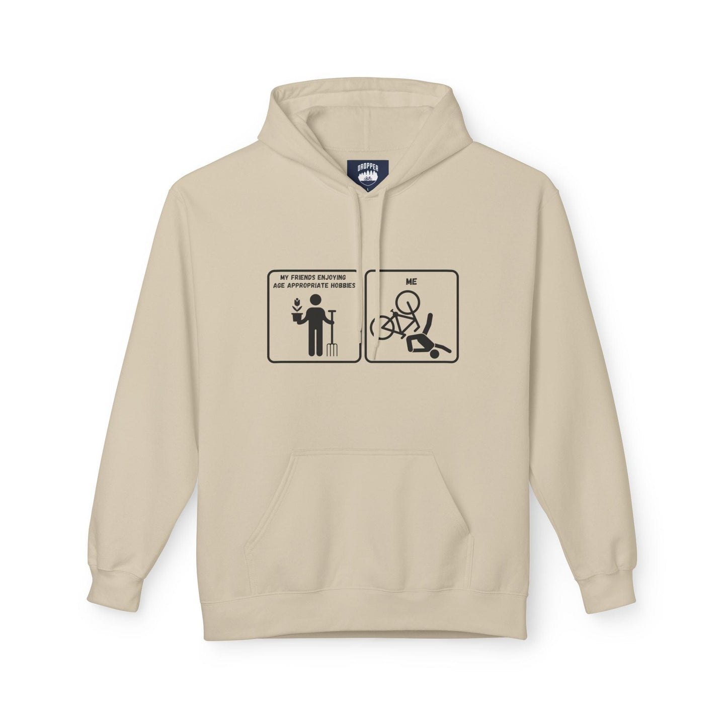 Age Appropriate Hobbies Hoodie Sand