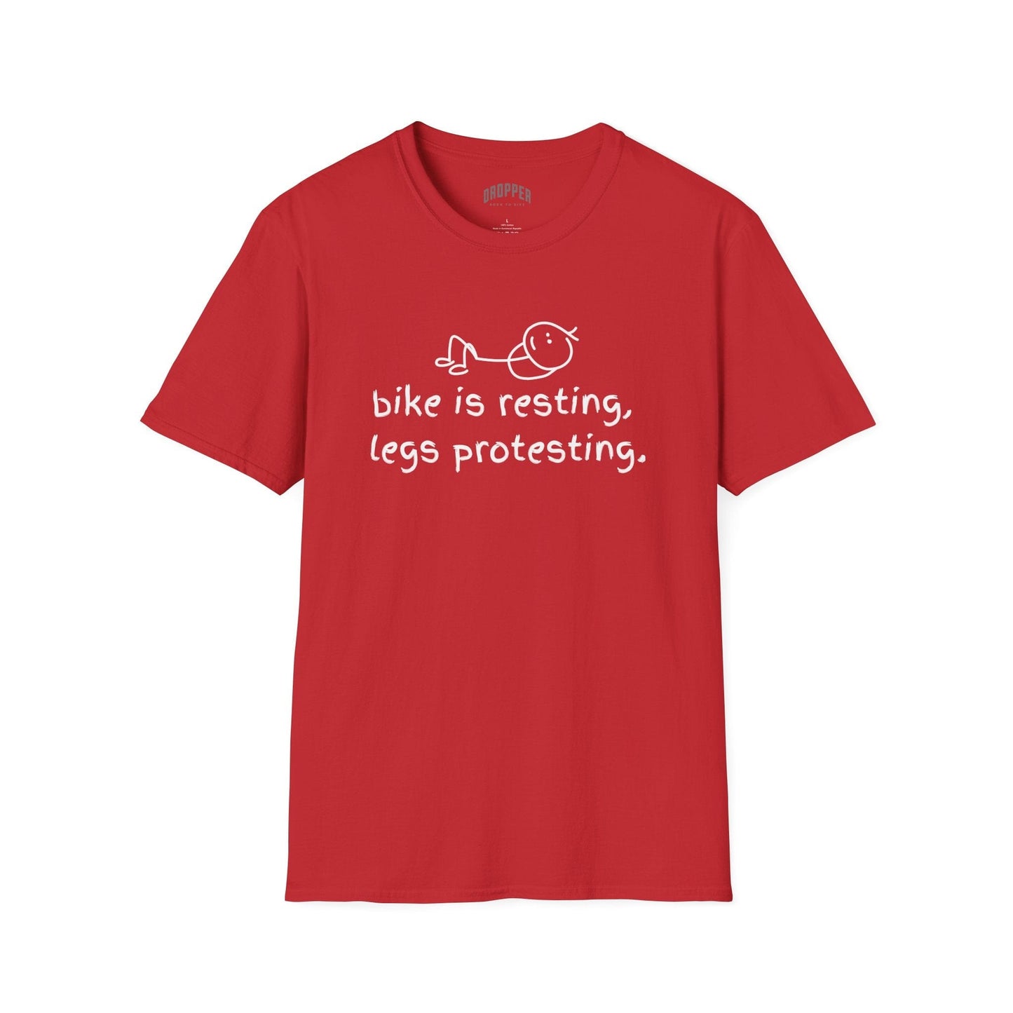 Legs Protesting T-Shirt Red