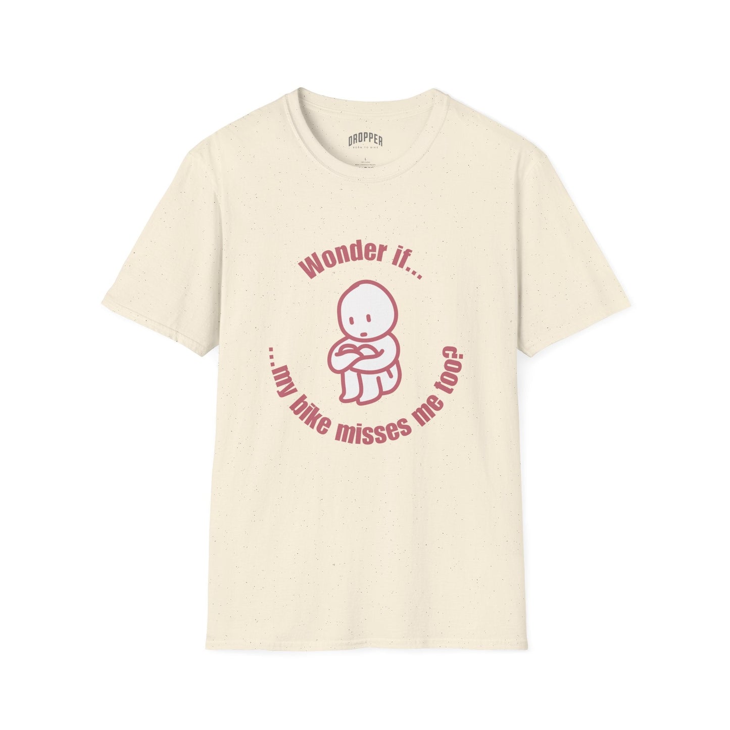 My Bike Misses Me T-Shirt Natural