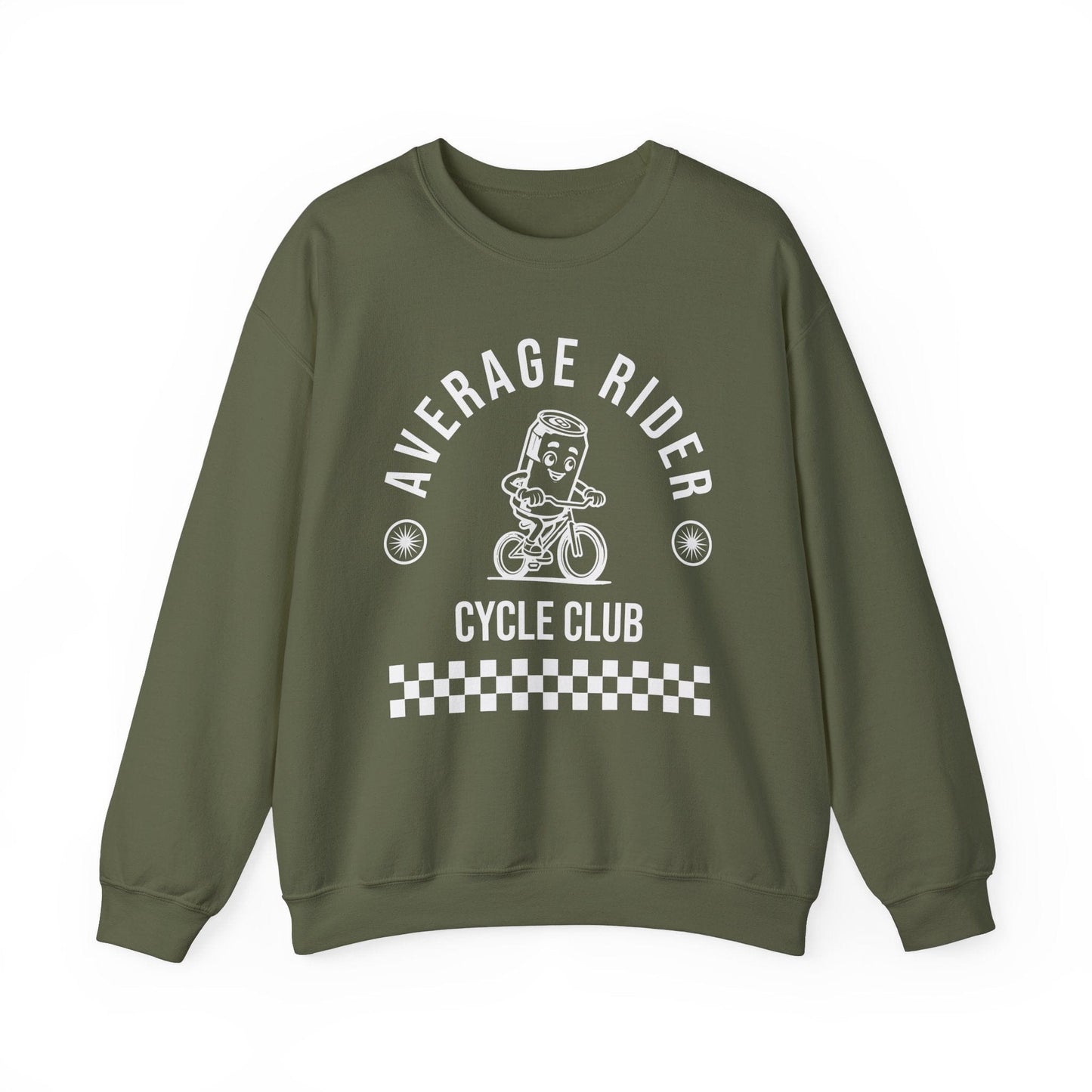 Average Rider Club Sweatshirt Military Green
