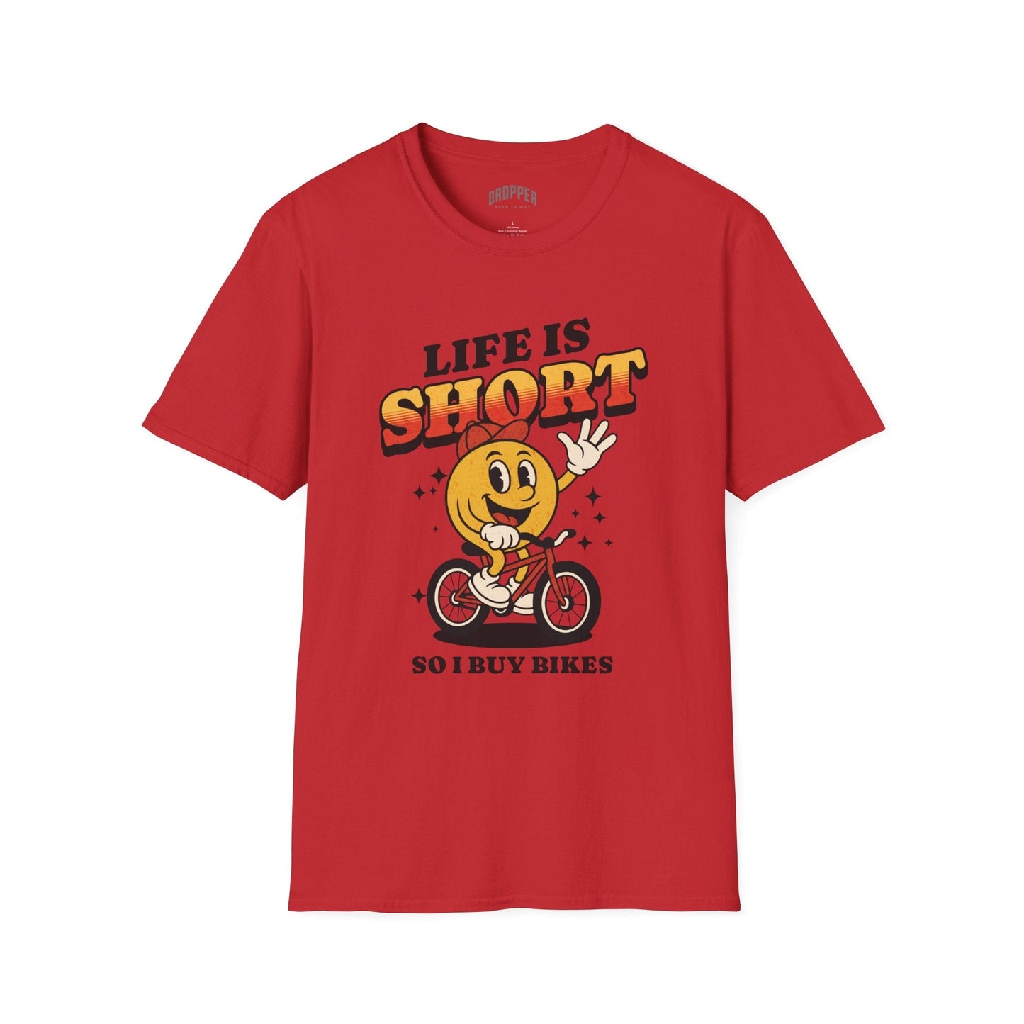 Life Is Short T-Shirt Red