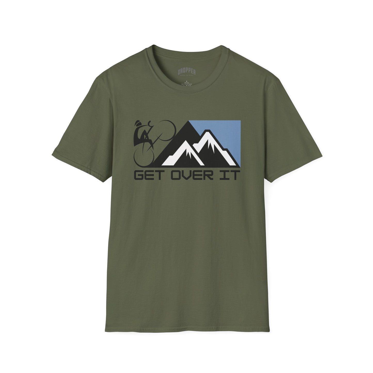 Get Over It T-Shirt Military Green