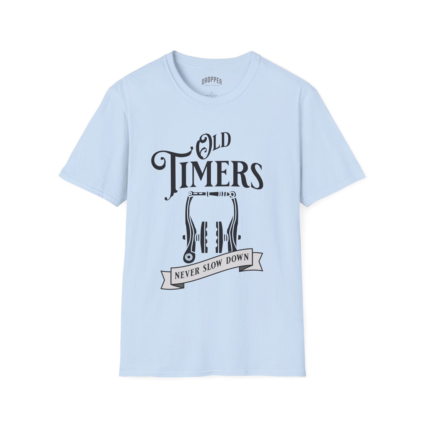 Never Slow Down T-Shirt Light Blue