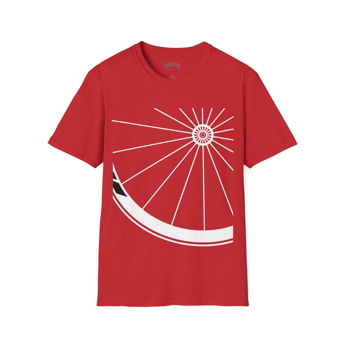 Spokes T-Shirt Red