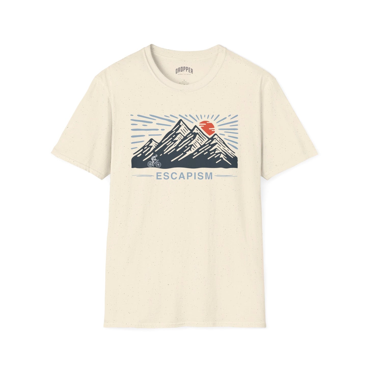 Cycling Escapism T-Shirt Natural