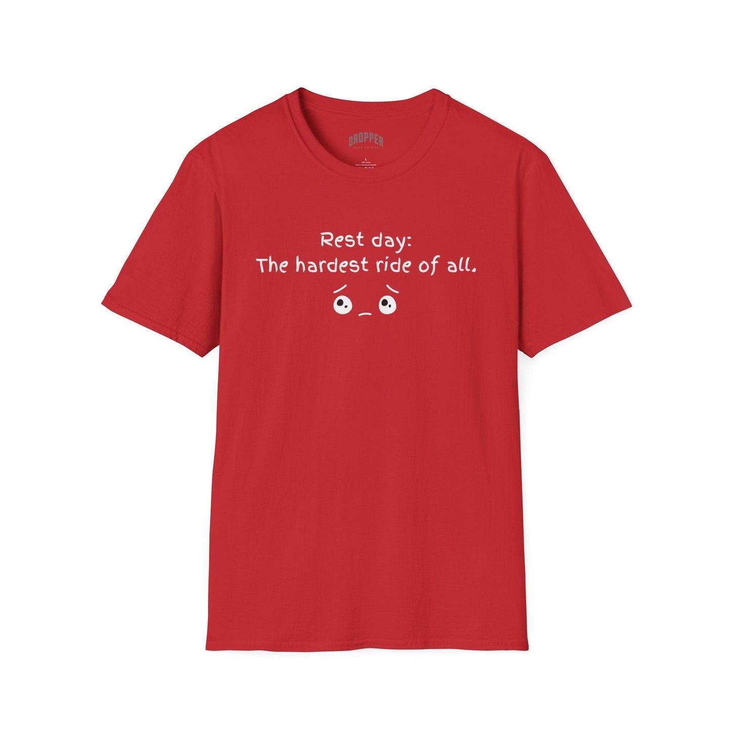 The Hardest Ride T-Shirt Red