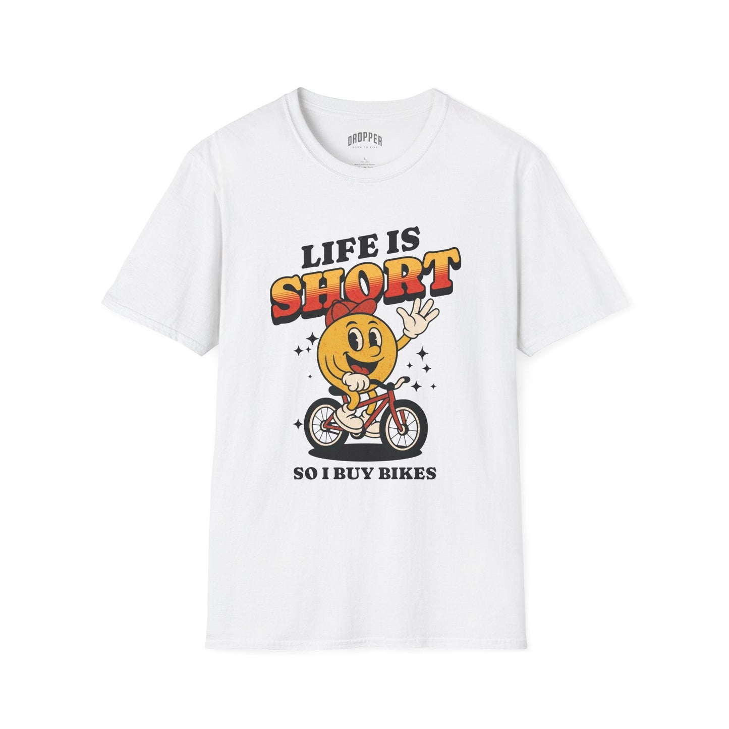 Life Is Short T-Shirt White