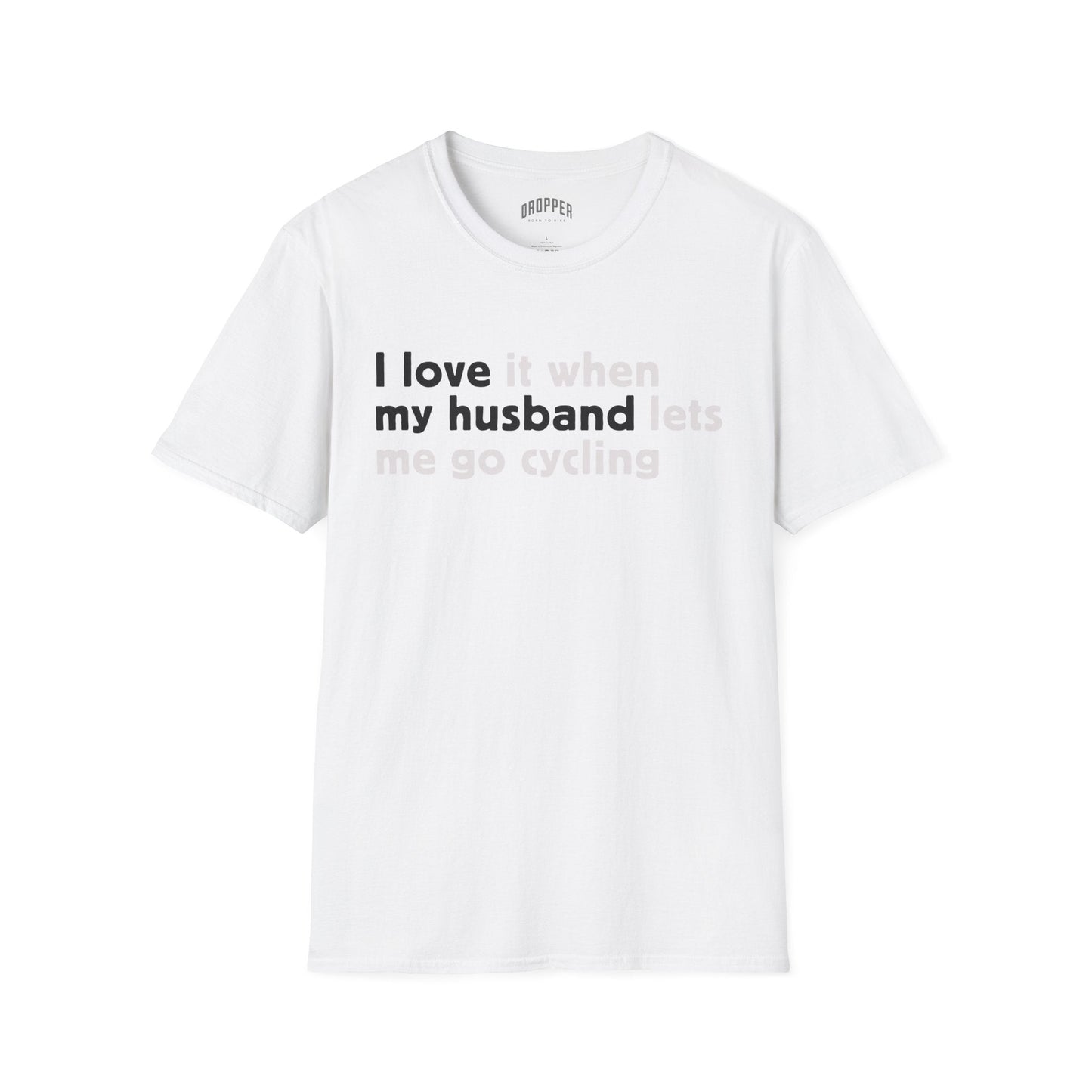 I Love My Husband T-Shirt White