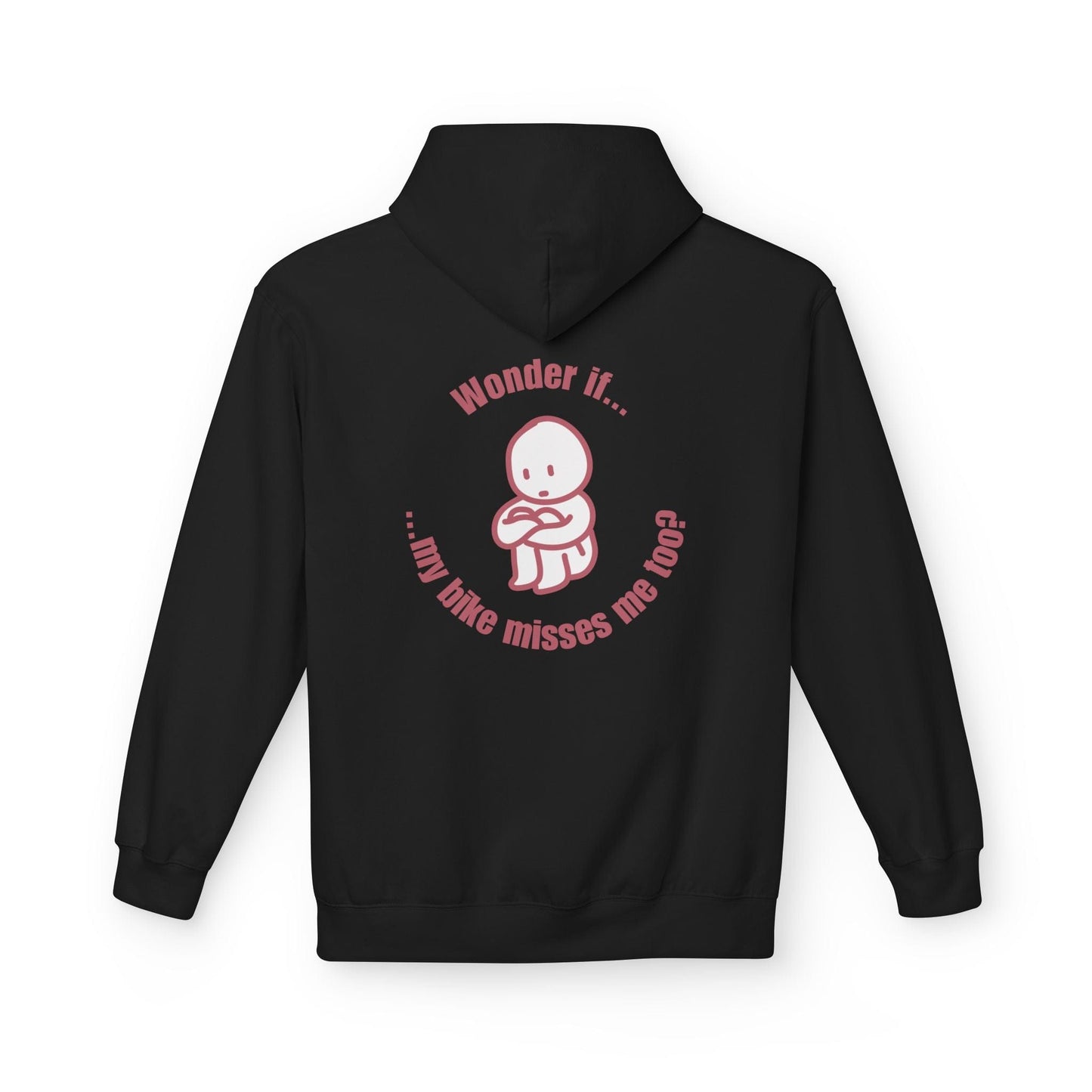 My Bike Misses Me Hoodie Black
