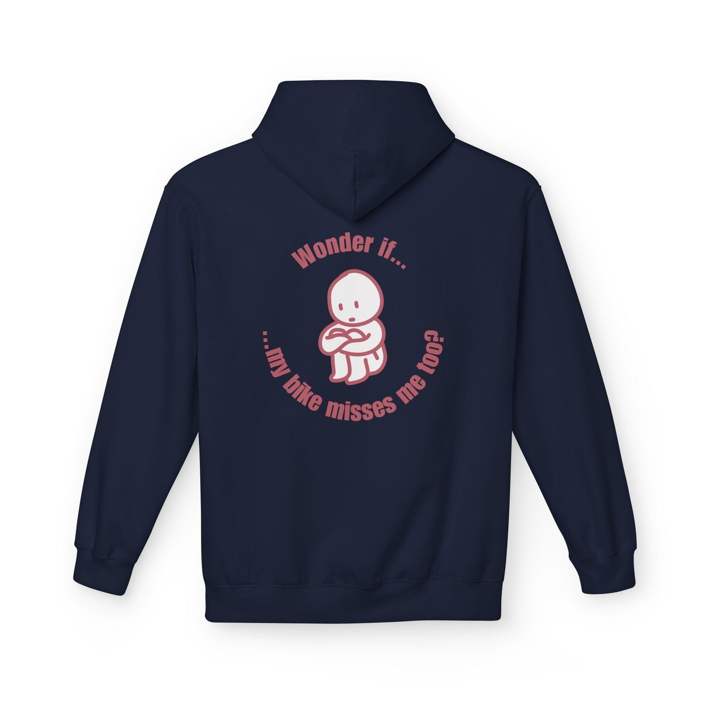 My Bike Misses Me Hoodie Navy