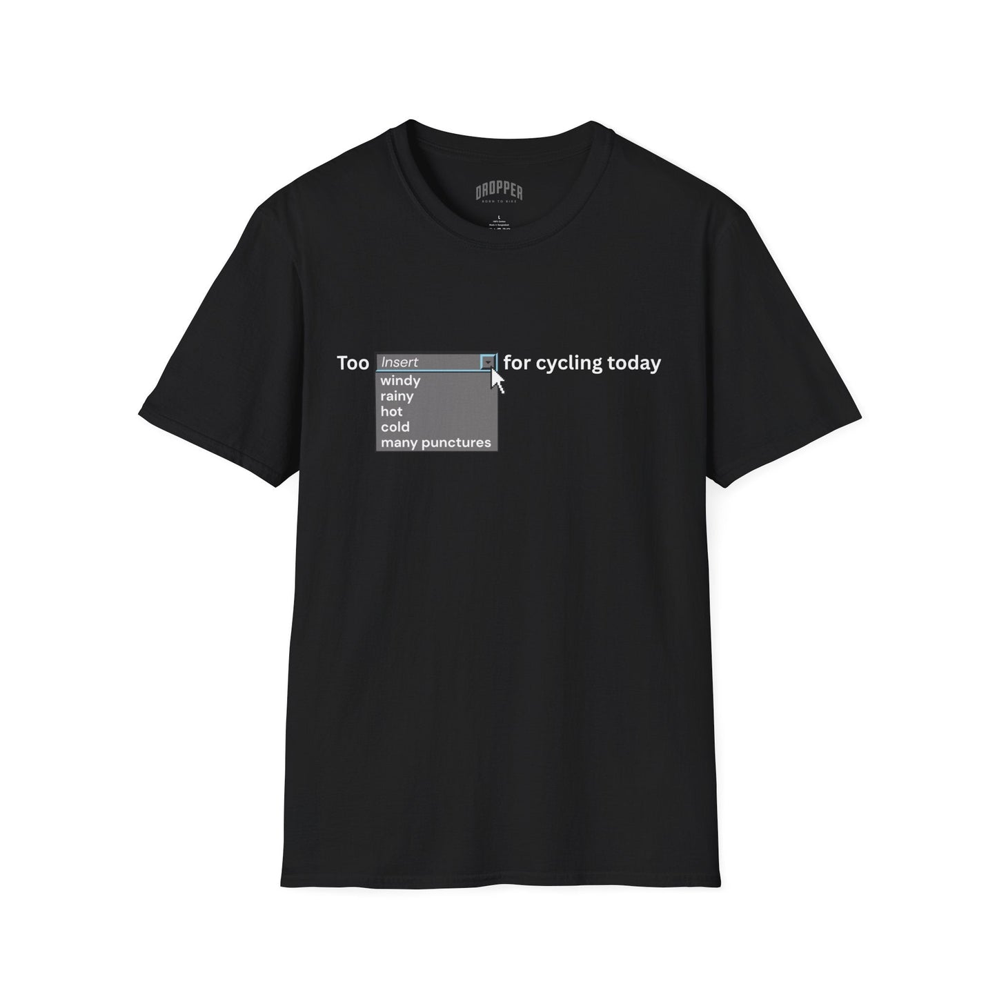 Excuses T-Shirt Black