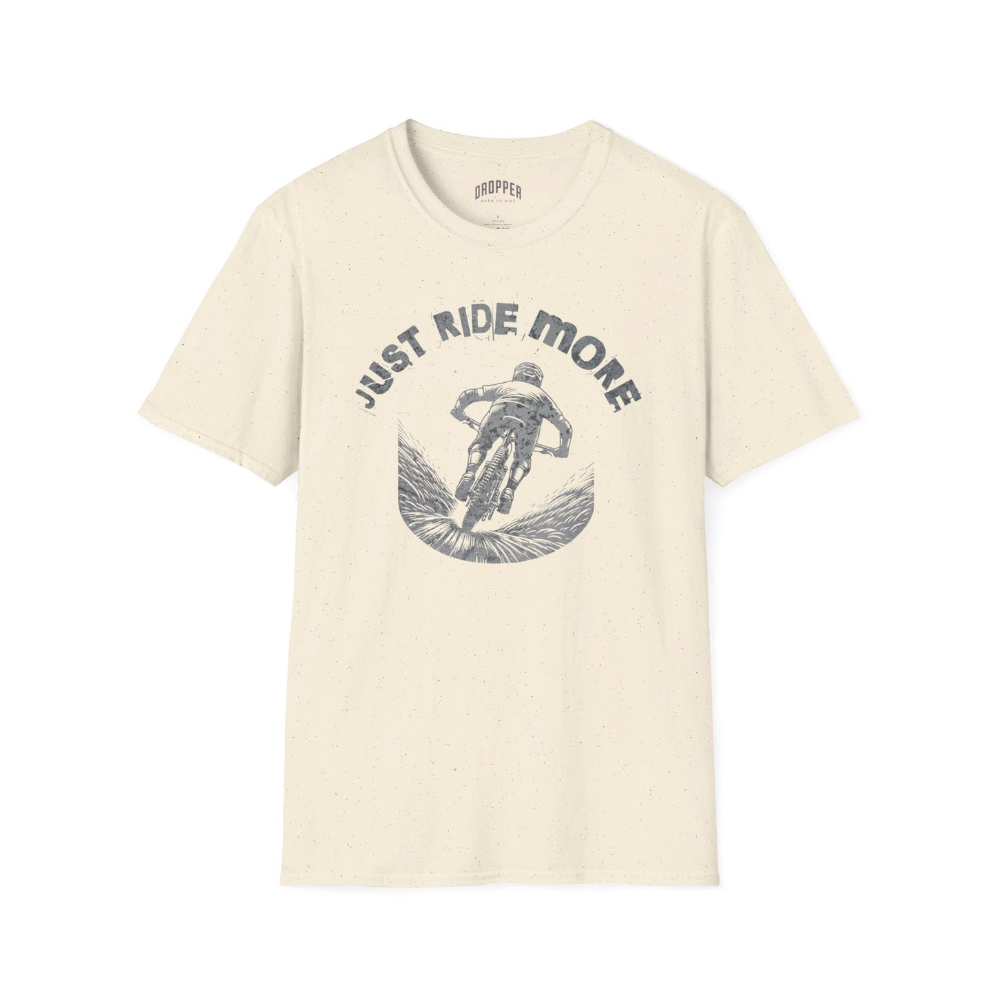 Just Ride More T-Shirt Natural