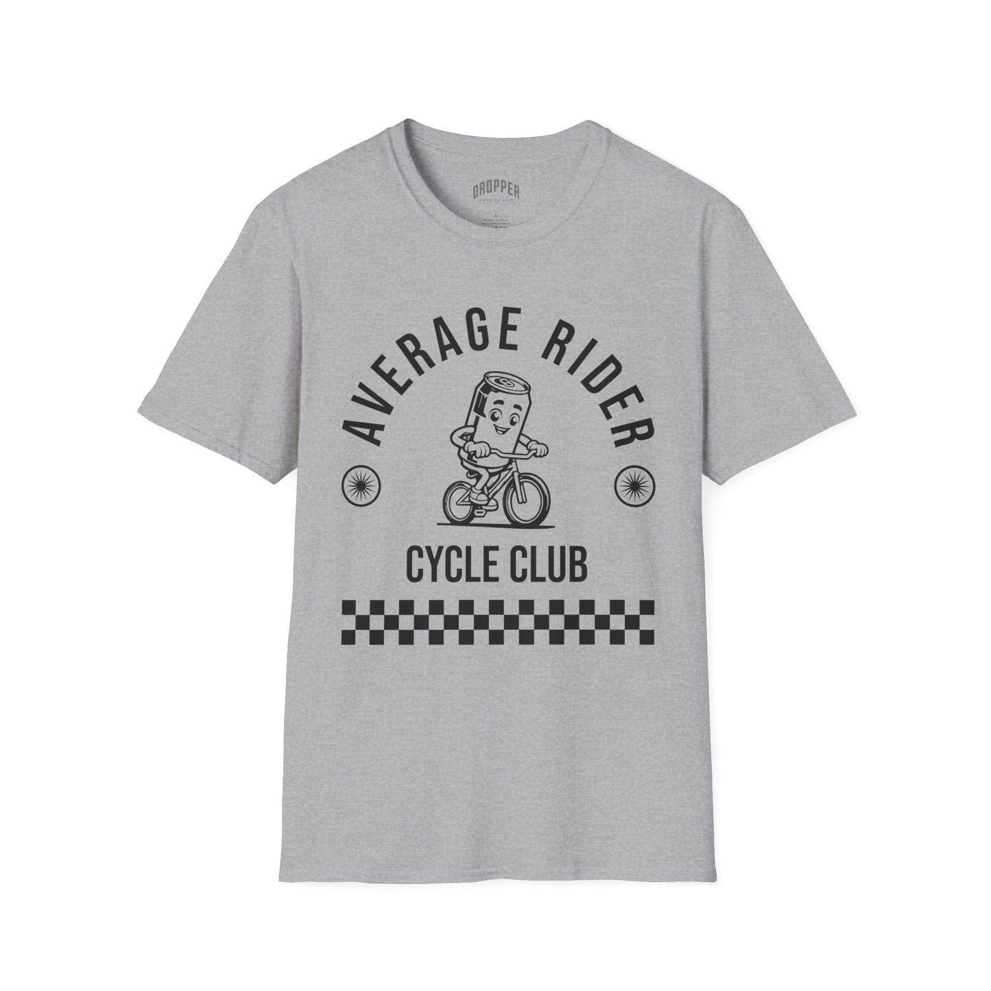 Average Rider Club T-Shirt Sport Grey