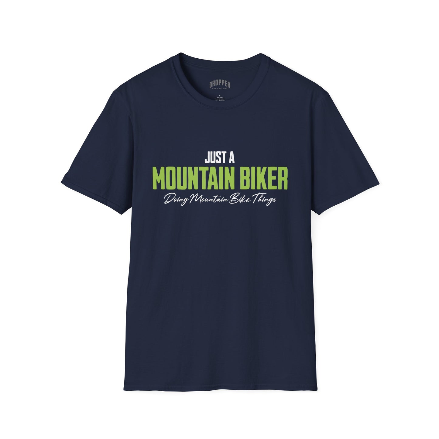 Just a Mountain Biker T-Shirt Navy