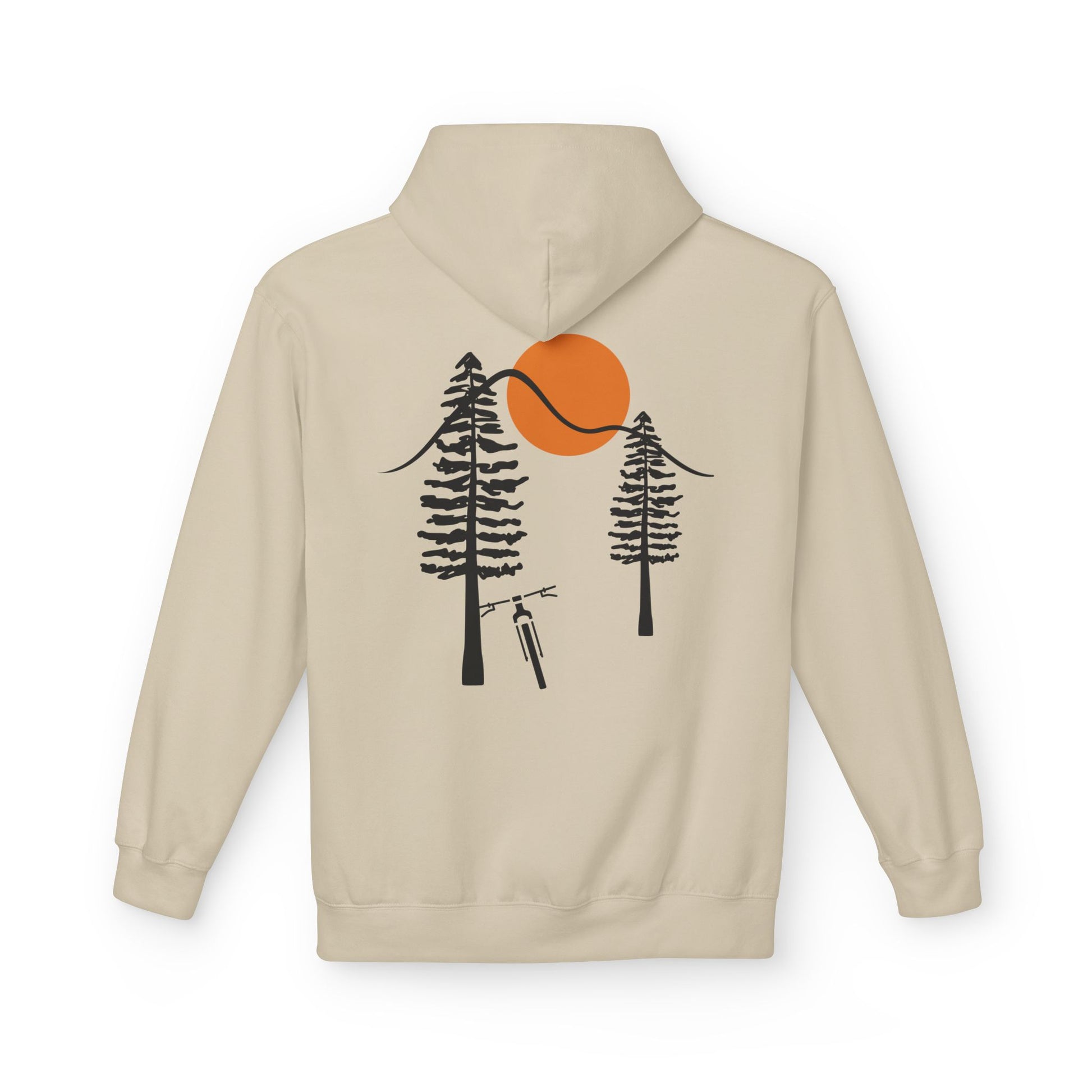 Leaning Tree Hoodie Sand