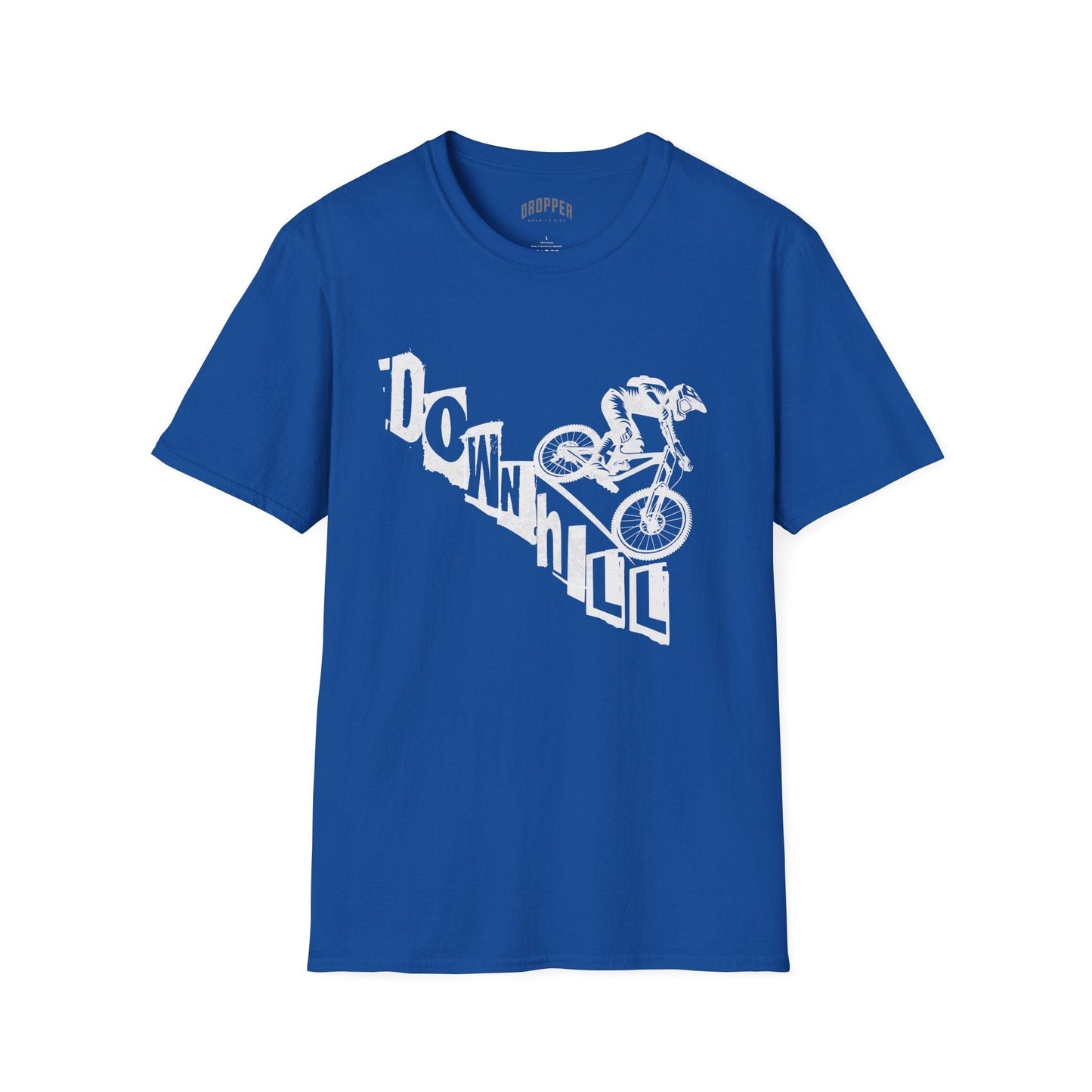 Downhill T-Shirt Royal