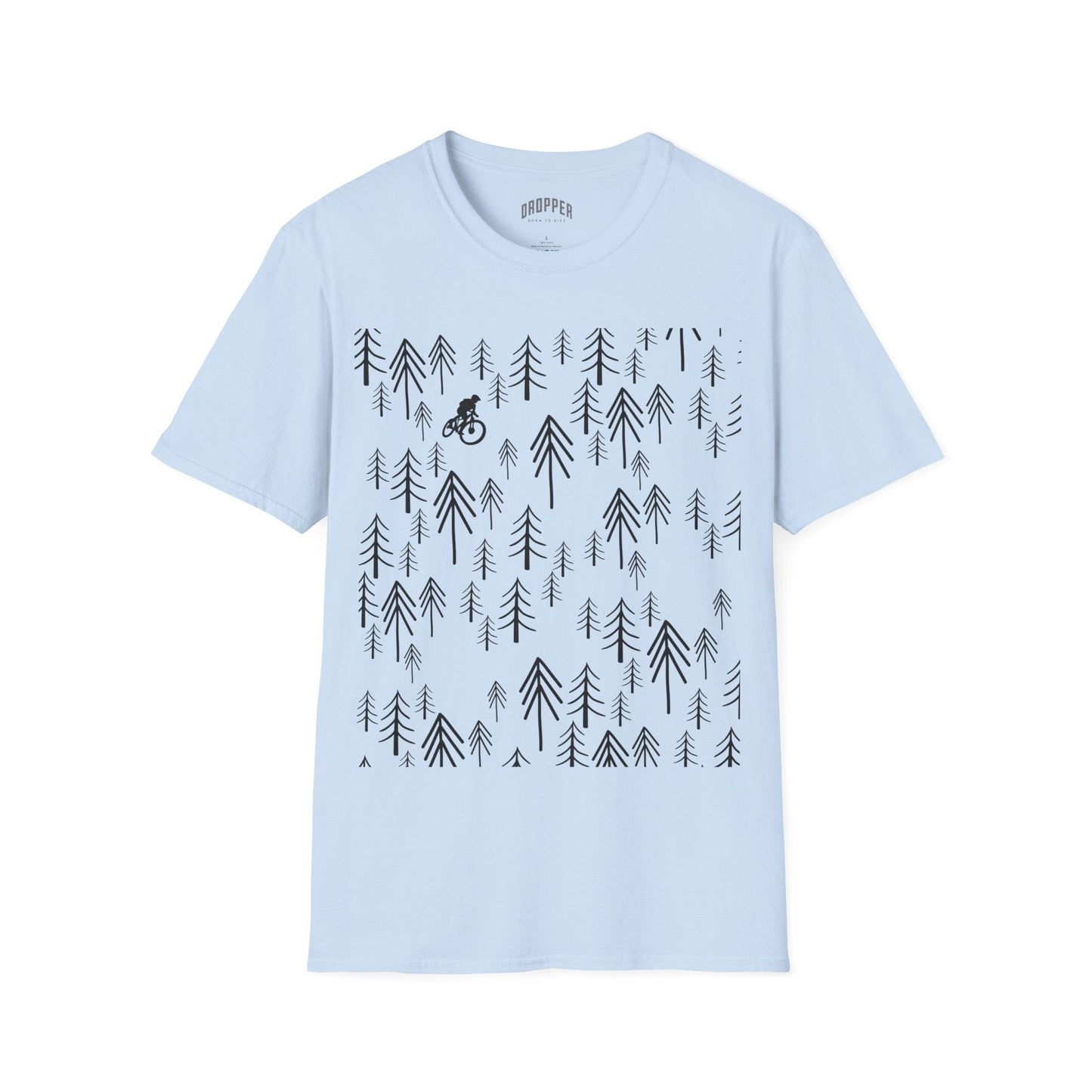 Forest Freedom T-Shirt Light Blue