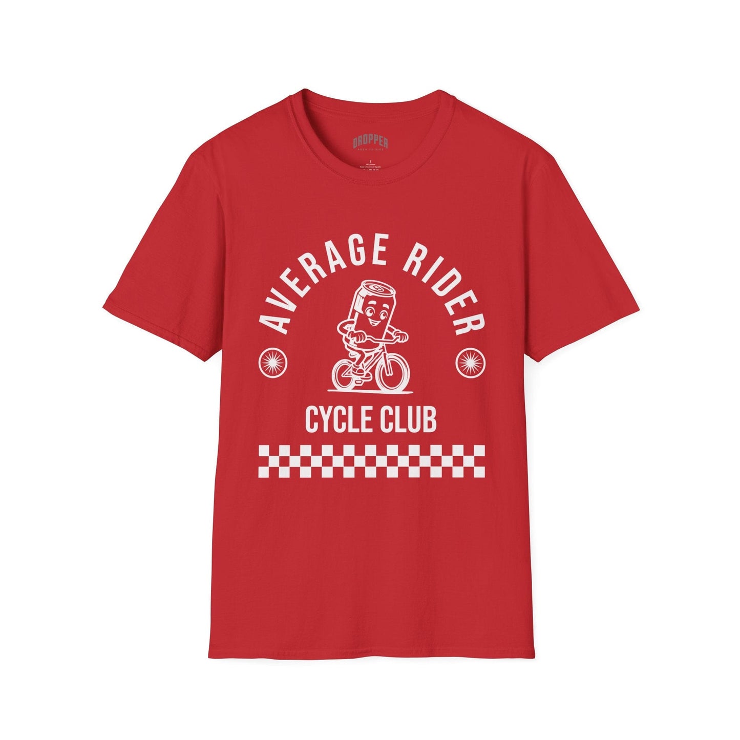 Average Rider Club T-Shirt Red