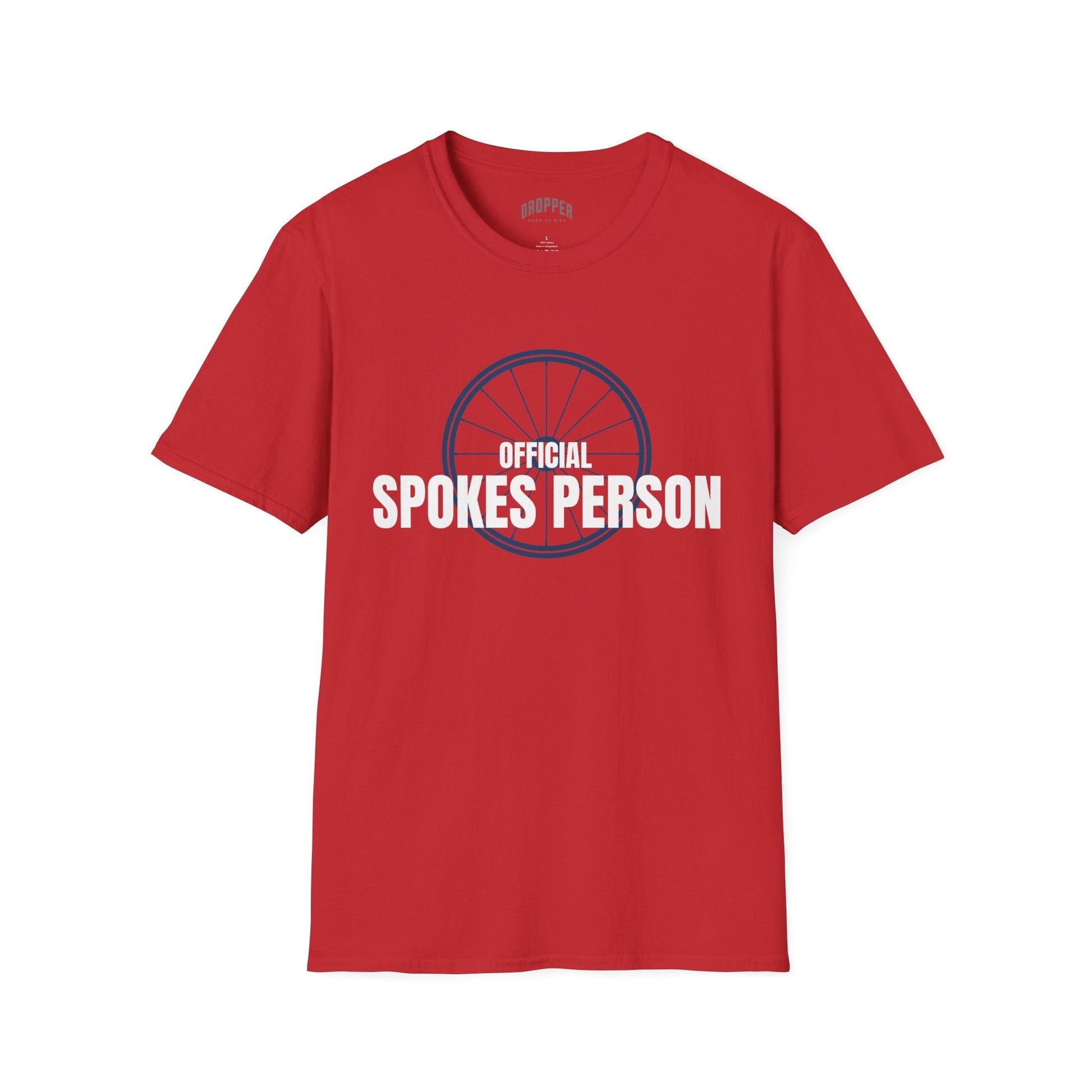 Spokes Person T-Shirt Red