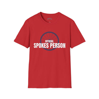 Spokes Person T-Shirt Red