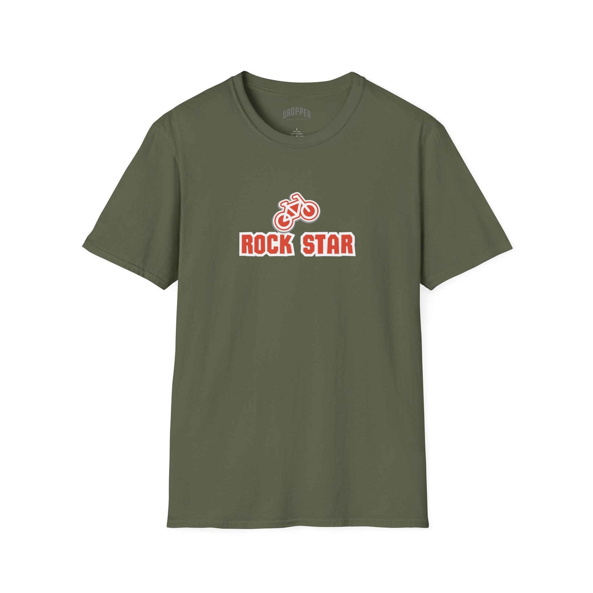 Rock Star T-Shirt Military Green