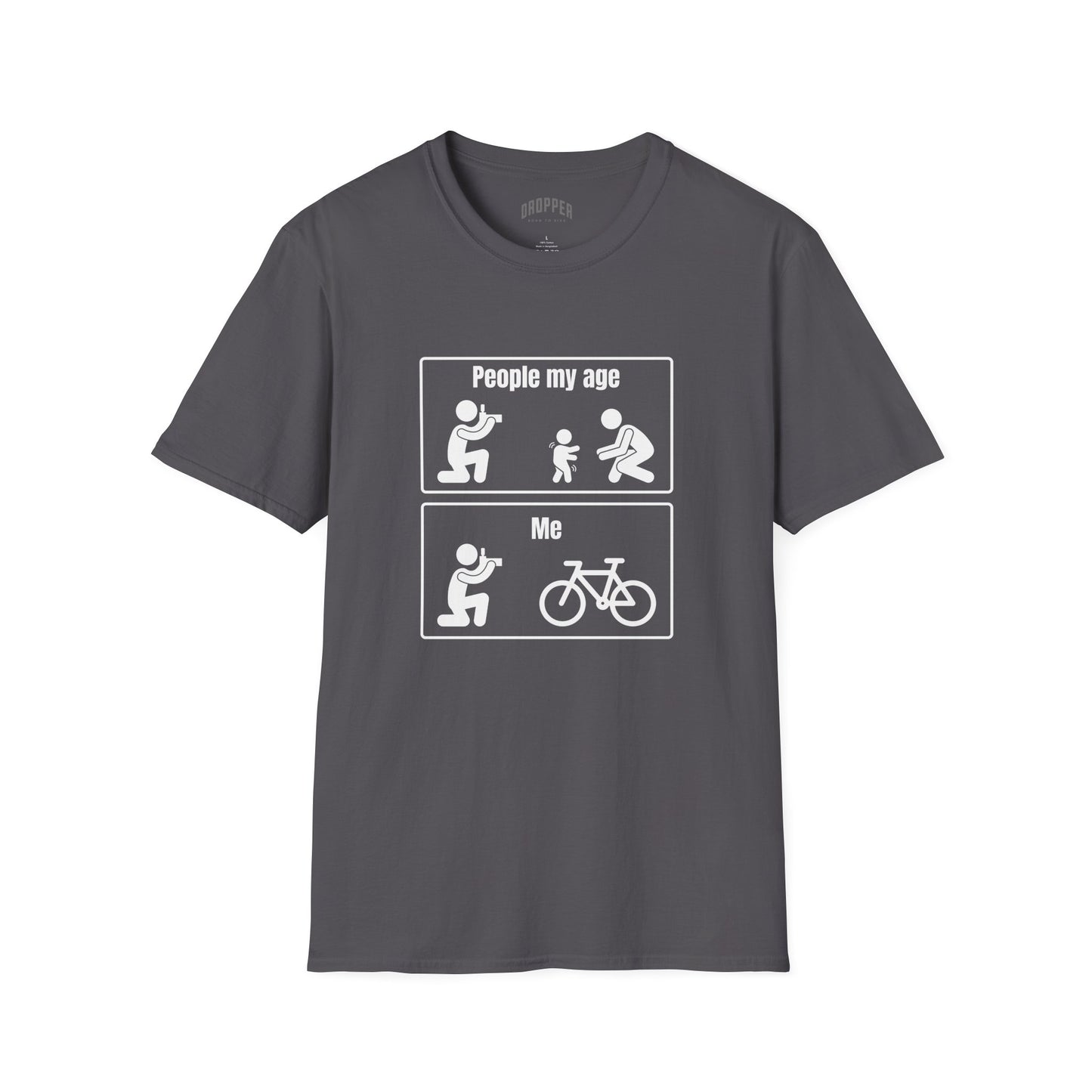 People My Age T-Shirt Charcoal