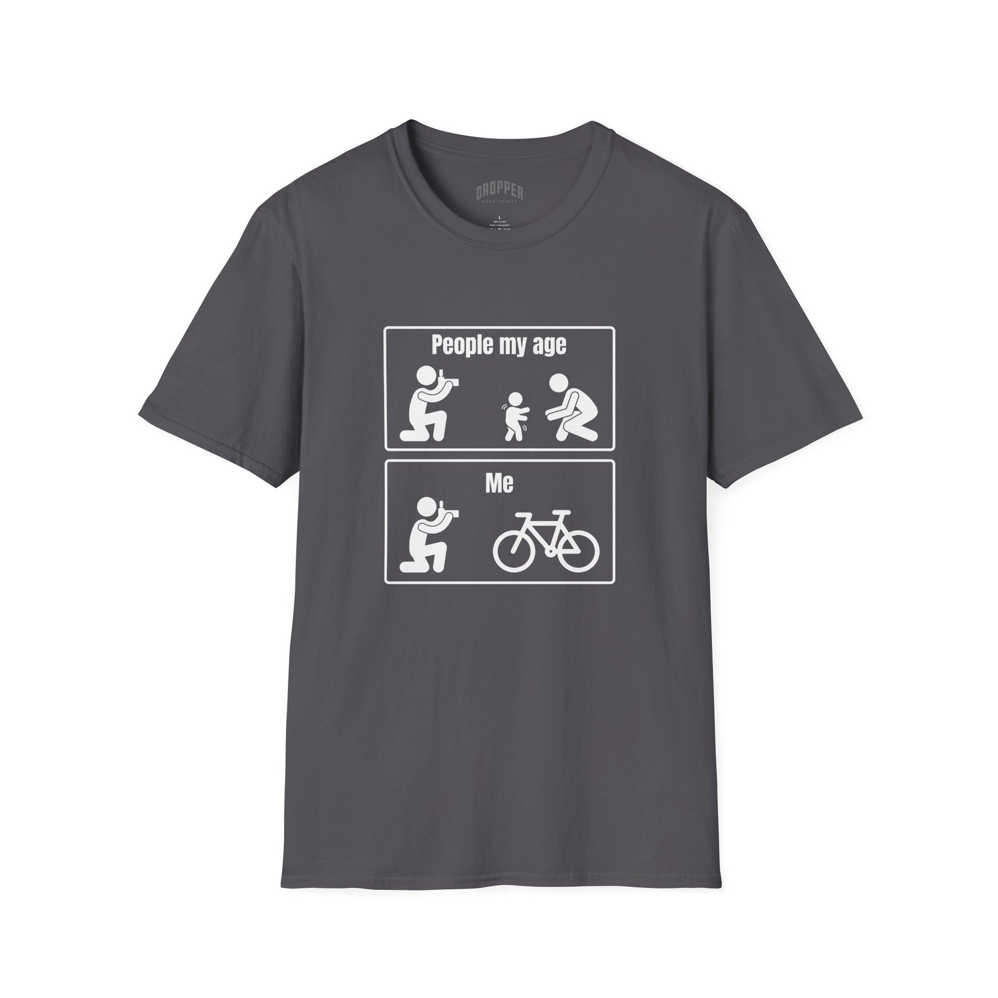 People My Age T-Shirt Charcoal