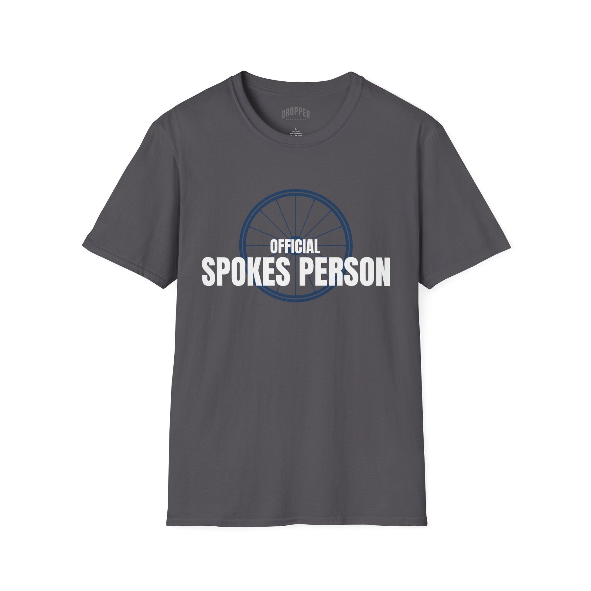 Spokes Person T-Shirt Charcoal
